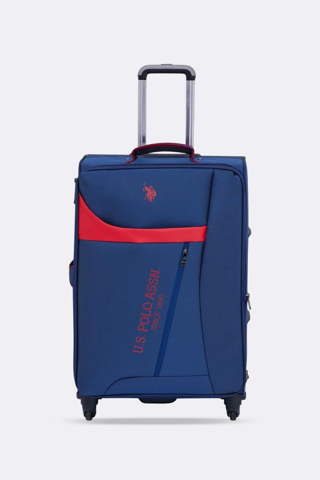 USPA Unisex Kumaş Valiz Orta Boy Lacivert PLVLZ22819 - Lacivert