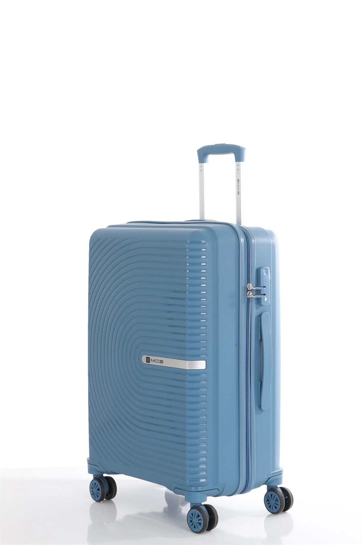 MÇS Polipropilen Orta Boy Valiz  - Sky Blue