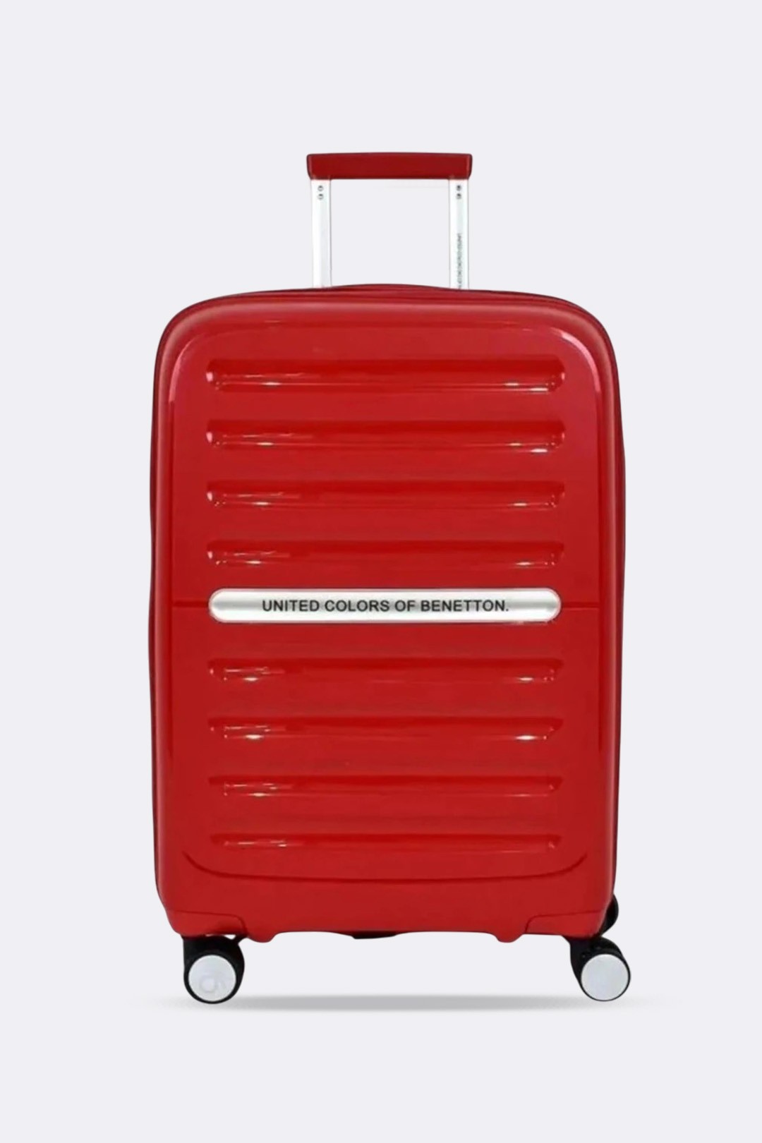 Benetton Büyük Boy Valiz Trolley 70 cm - Kırmızı