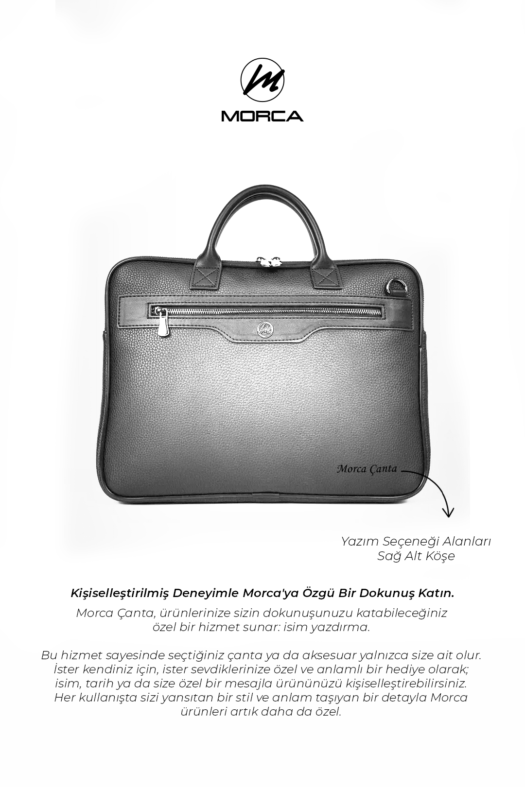 Unisex Laptop & Evrak Çantası 13" - 14.6" Inç - Siyah