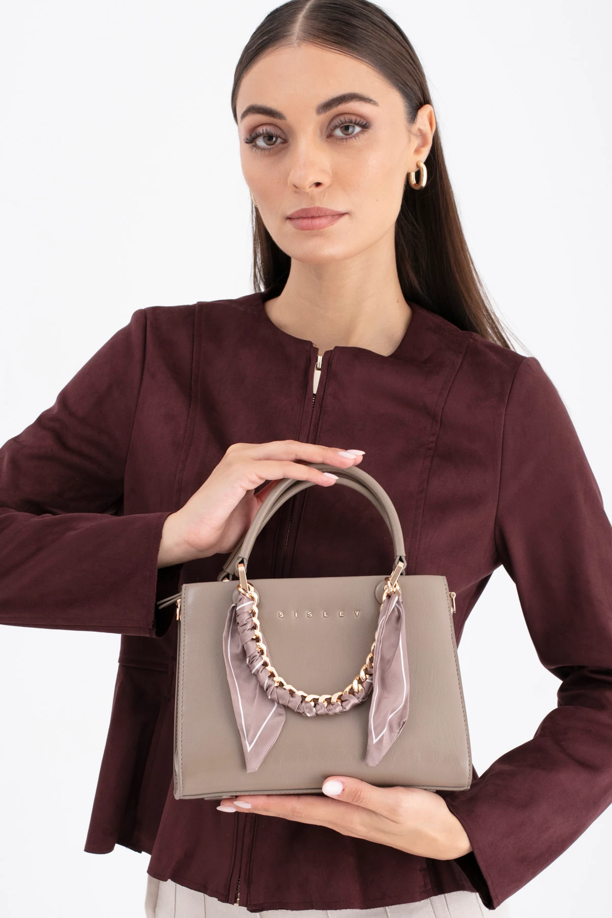 Sisley Kadın Kol Çantası SLY_270 - Taş