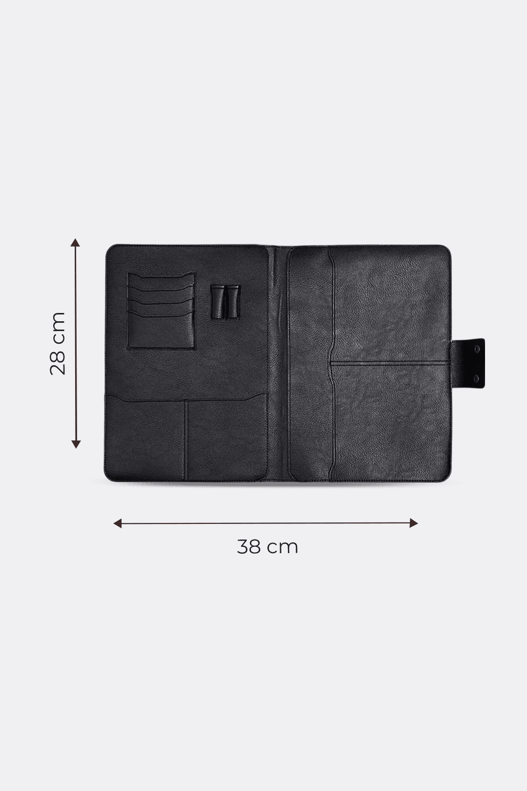 Macbook Air Pro 15-16 İnç Organizer Evrak & Laptop & Tablet Çantası - Siyah