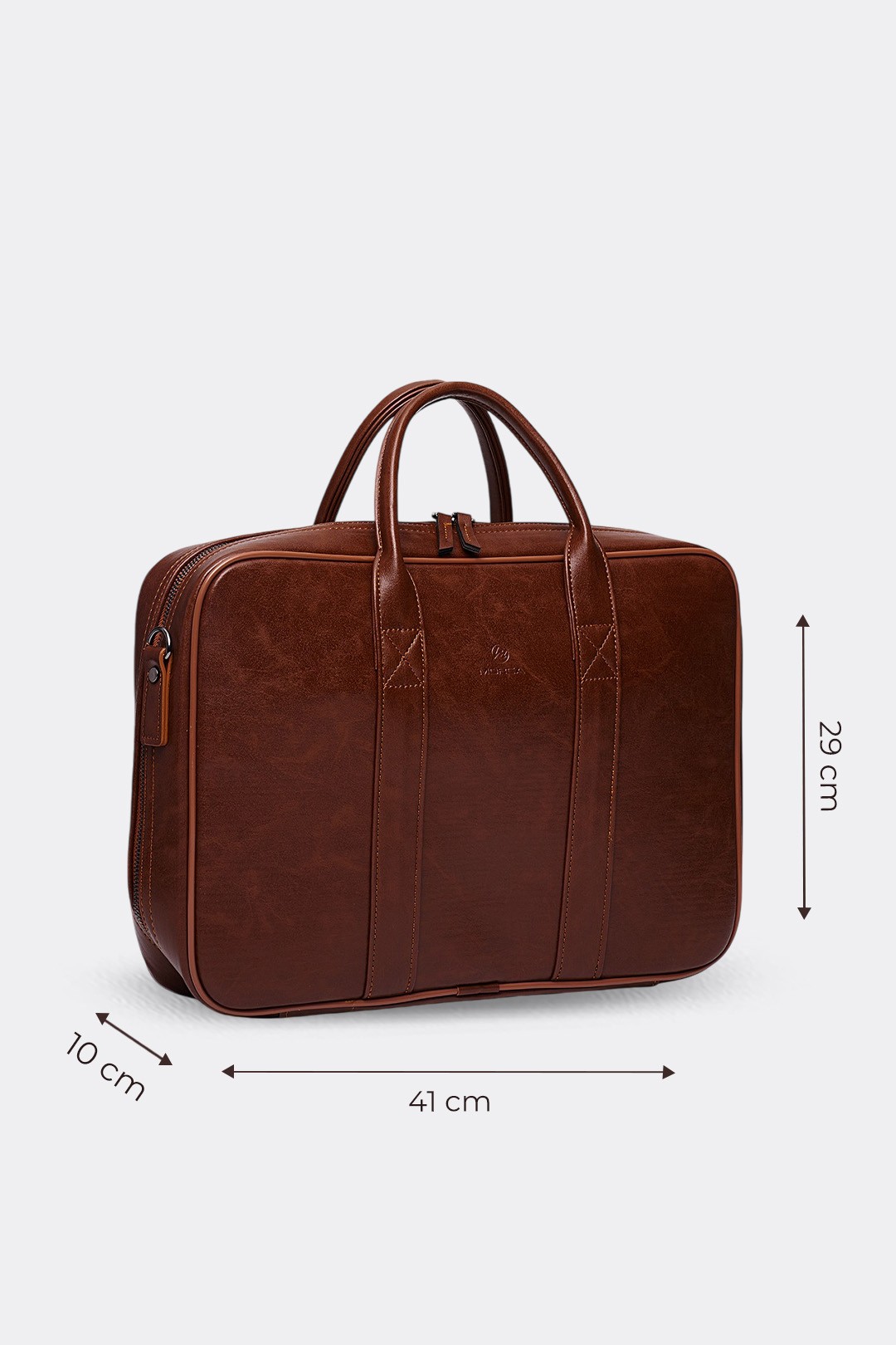 Macbook Organizer Laptop Evrak Çantası 15.6" & 16" İnç Taba