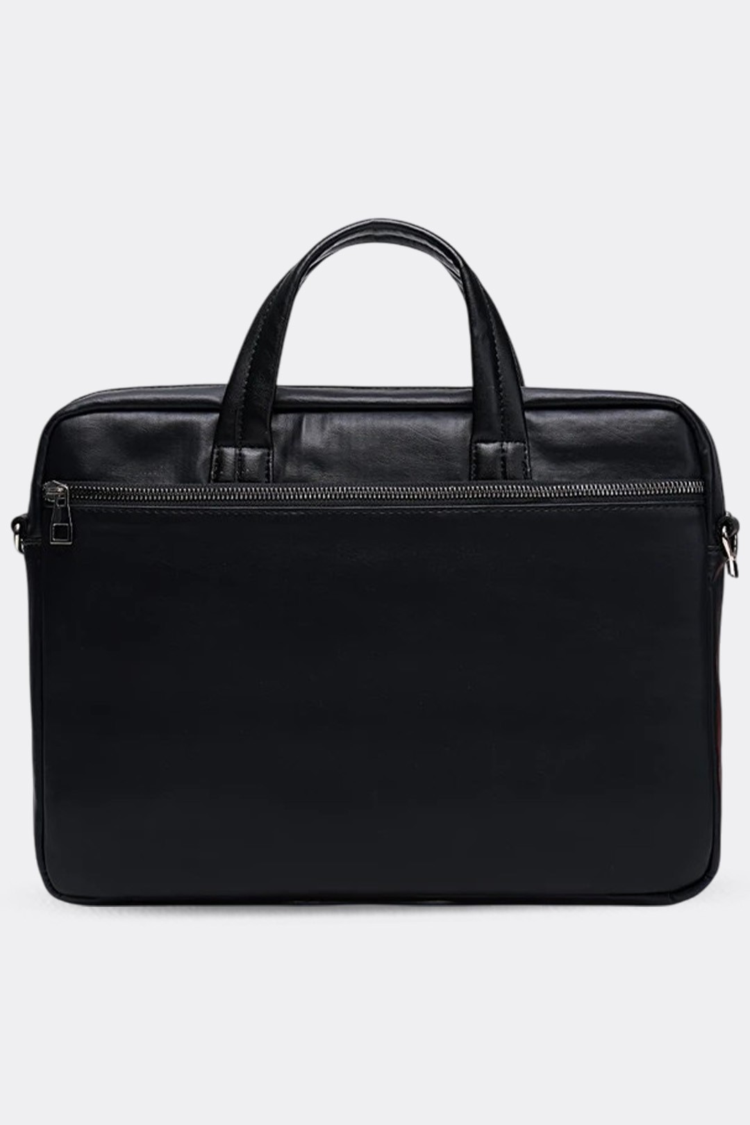 Unisex 13" & 14" Laptop Evrak Çantası Siyah Kroko