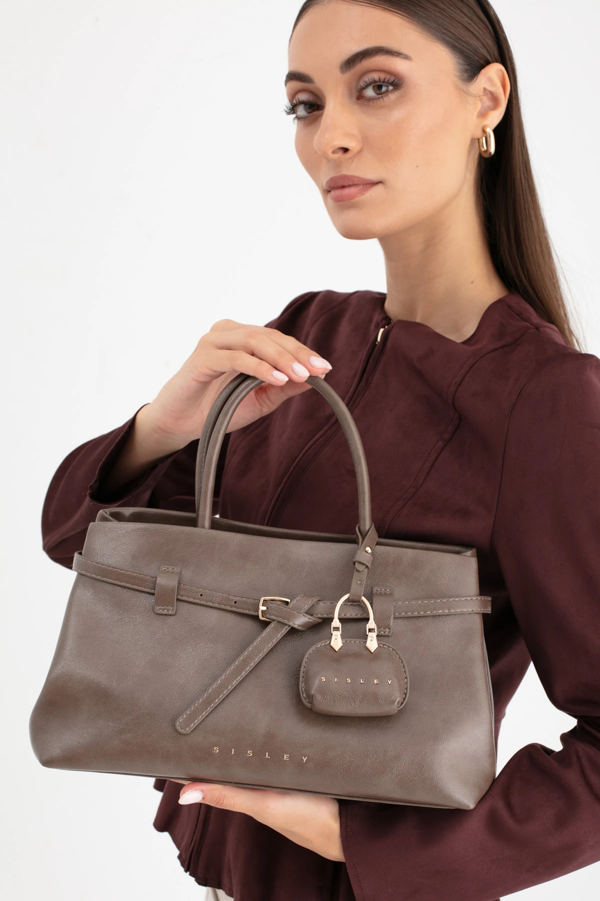 Sisley Kadın Kol Çantası SLY_238 - Taş