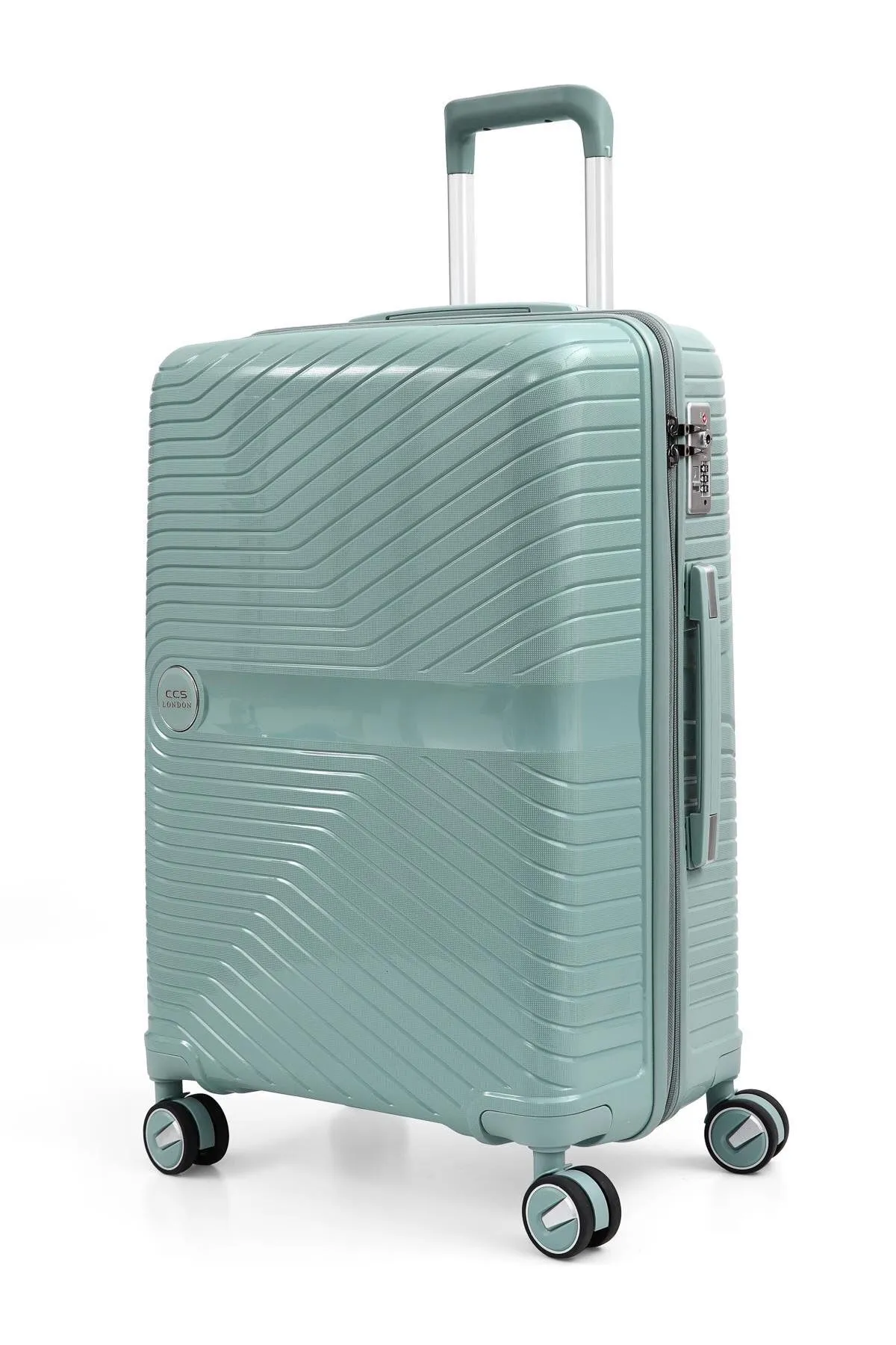 ÇÇS 5239 Polipropilen 3'lü Valiz Seti - Mavi