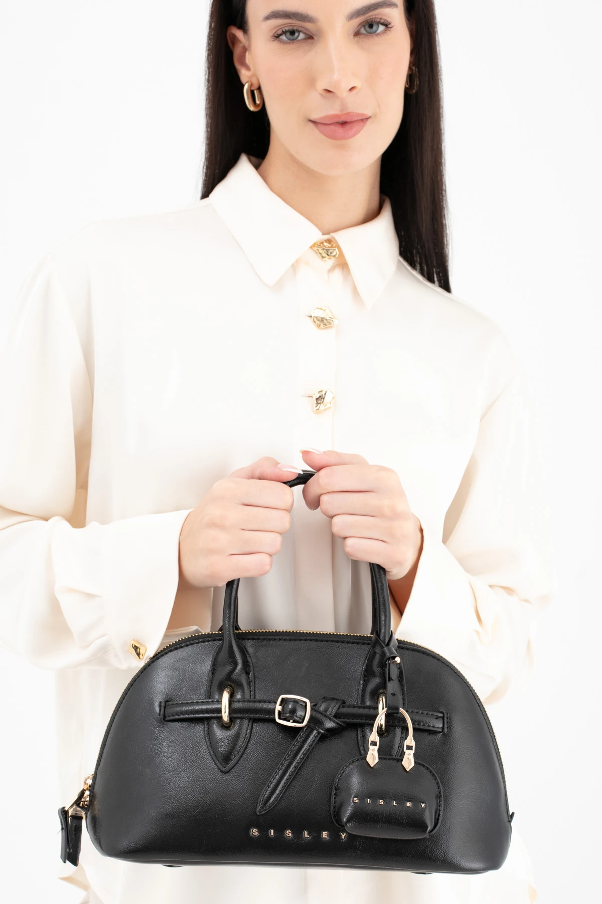 Sisley Kadın Kol Çantası SLY_244 - Siyah