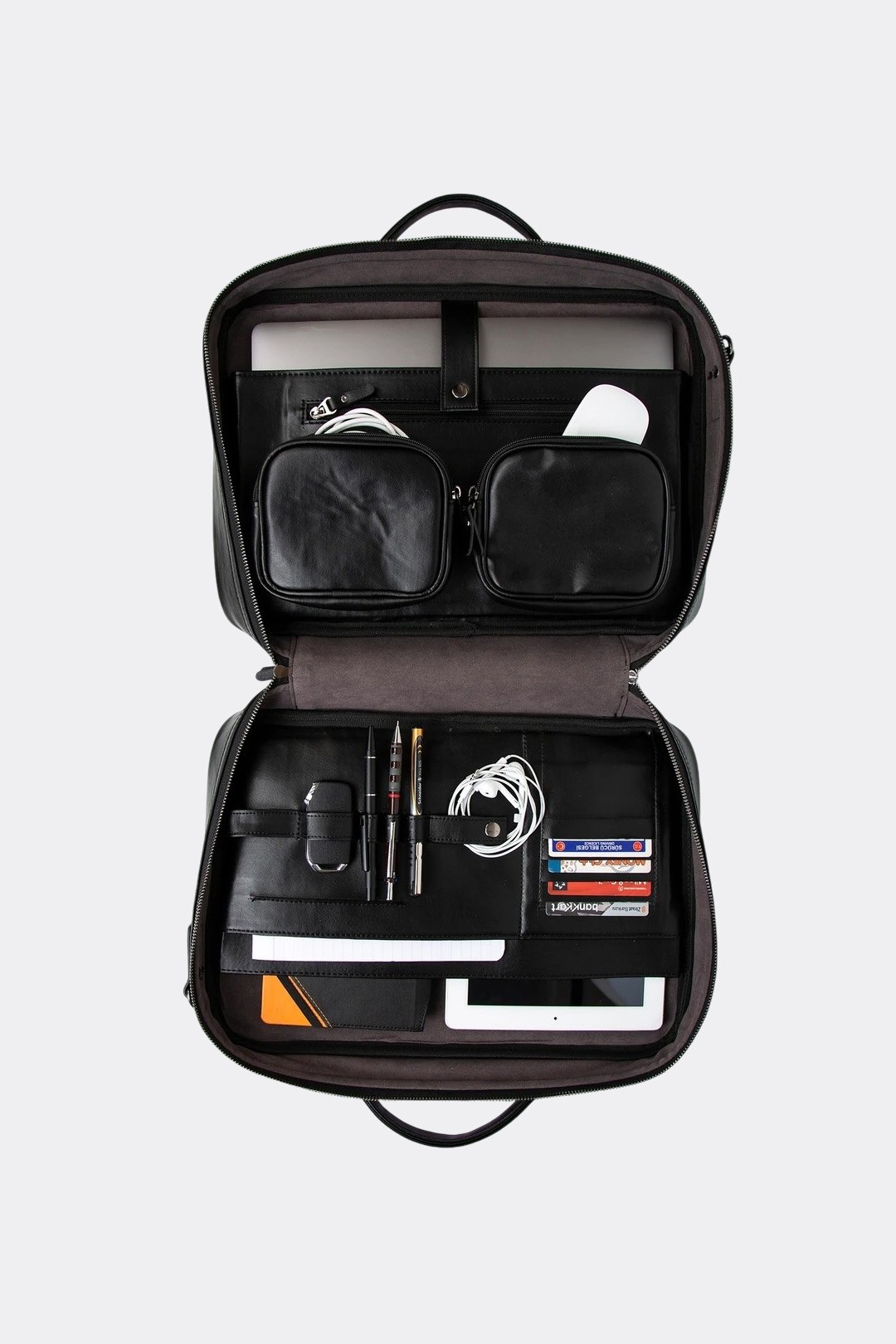 Macbook Organizer Laptop Evrak Çantası 15.6" & 16" İnç Siyah