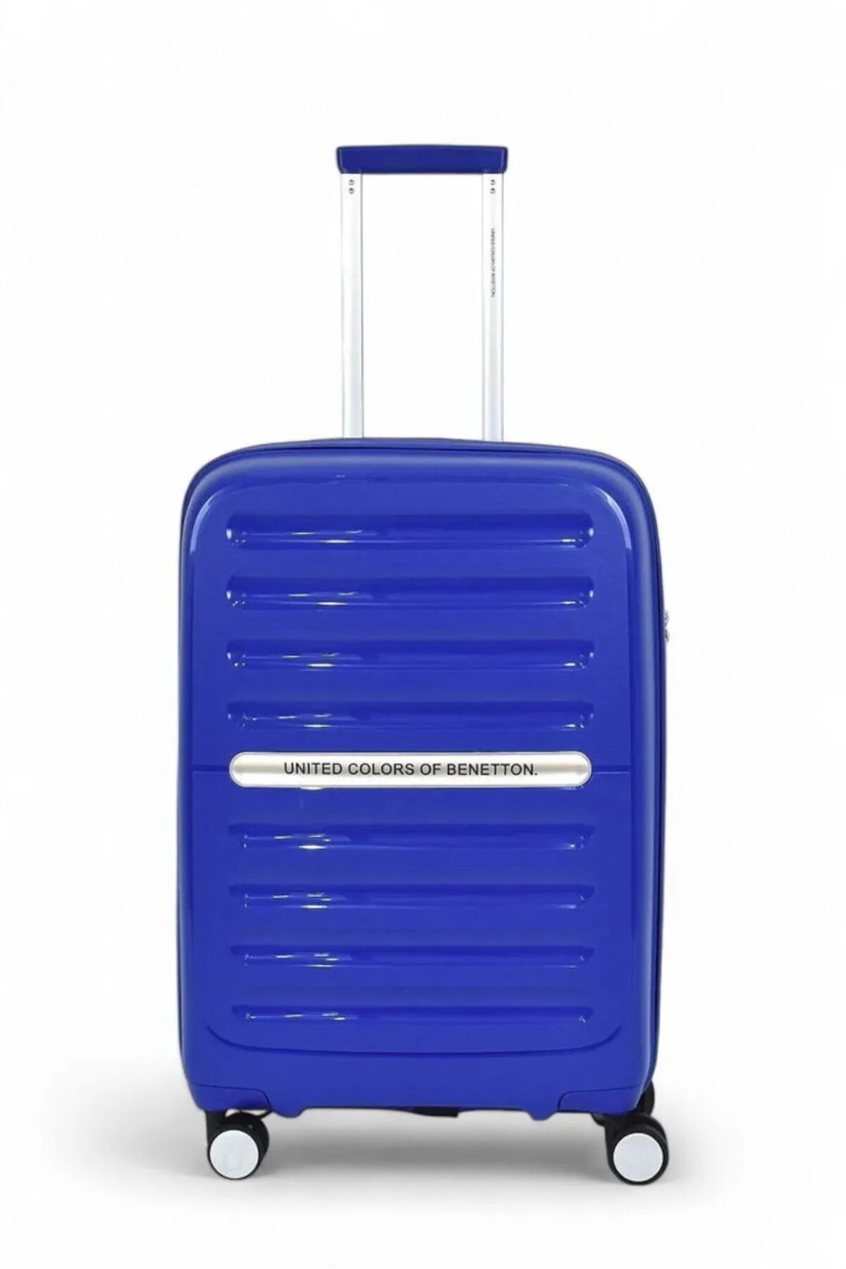 Benetton Orta Boy Valiz Trolley 60 cm - Mavi