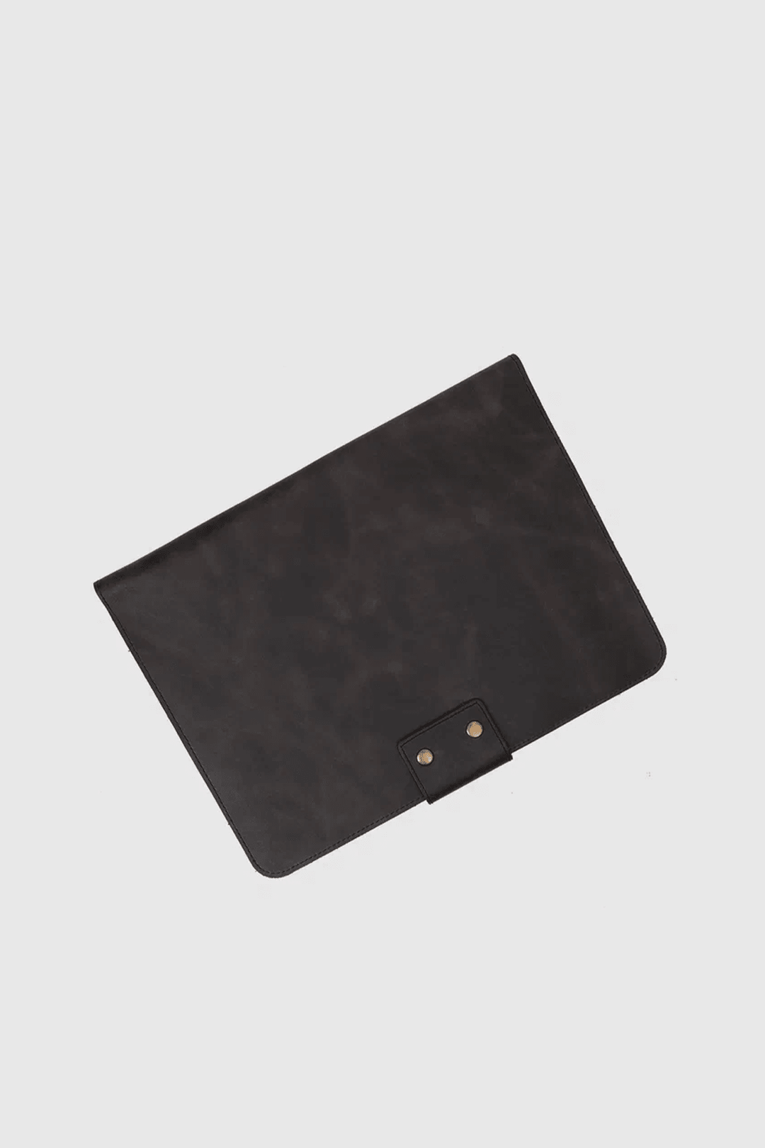 Hakiki Deri Macbook Air Pro 13-14 İnç Organizer Evrak & Laptop & Tablet Çantası - Asfalt