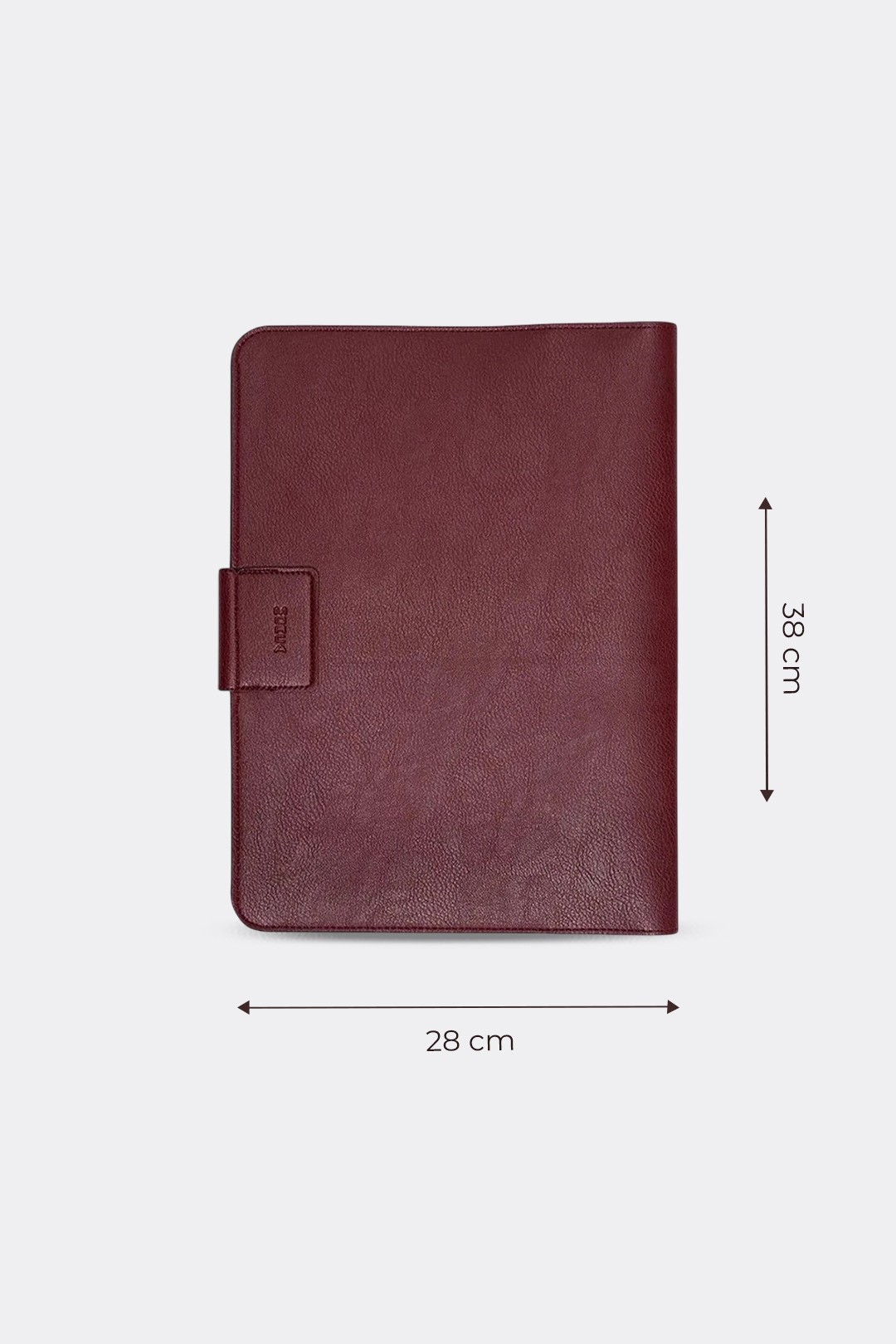 Macbook Air Pro 15-16 İnç Organizer Evrak & Laptop & Tablet Çantası - Bordo