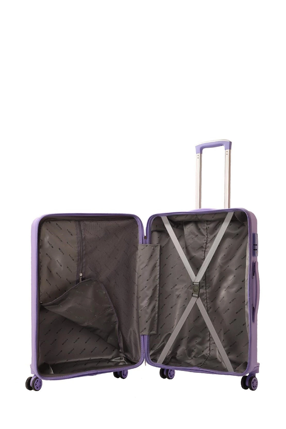 MÇS Polipropilen Orta Boy Valiz  - Lila