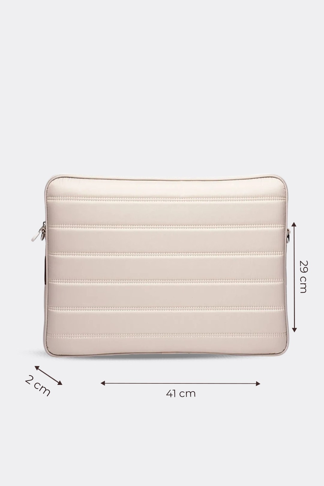 Su Geçirmez Kumaş Laptop Kılıfı 15.6 & 16 Inç - Bej