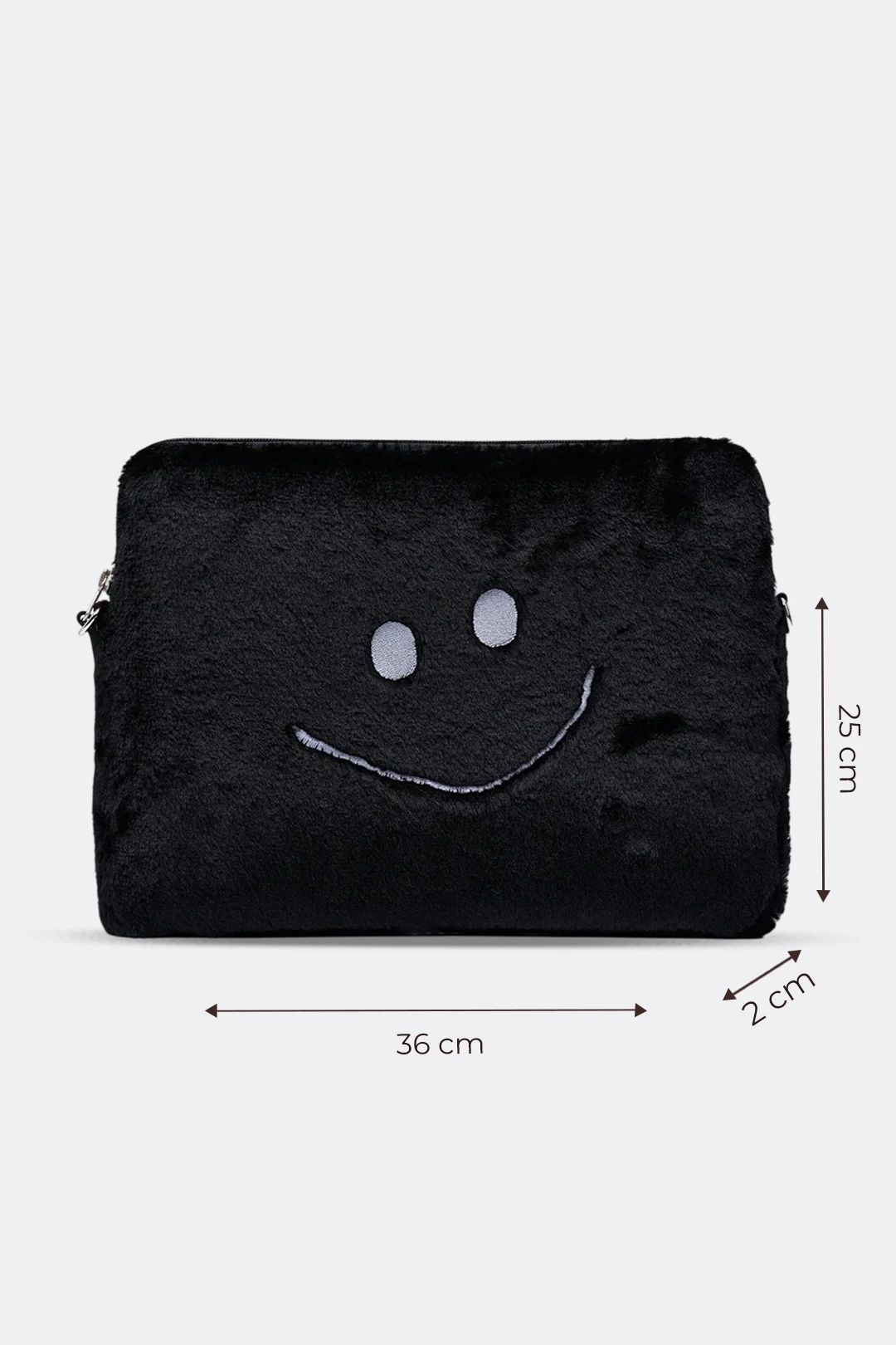 Smile Laptop Kılıfı 13" & 14" İnç Uyumlu - Siyah