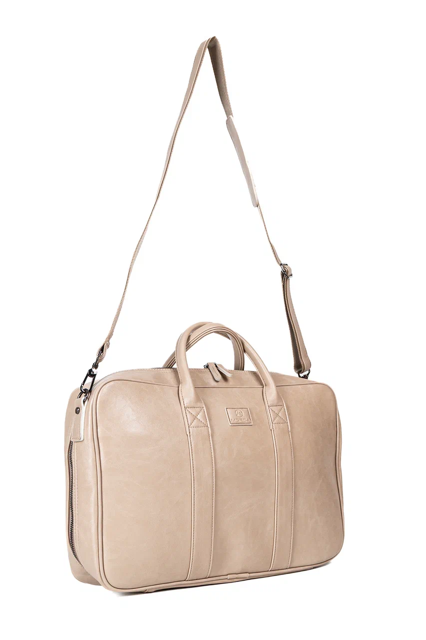 Macbook Organizer Laptop Evrak Çantası 15.6" & 16" İnç Crazy Bej