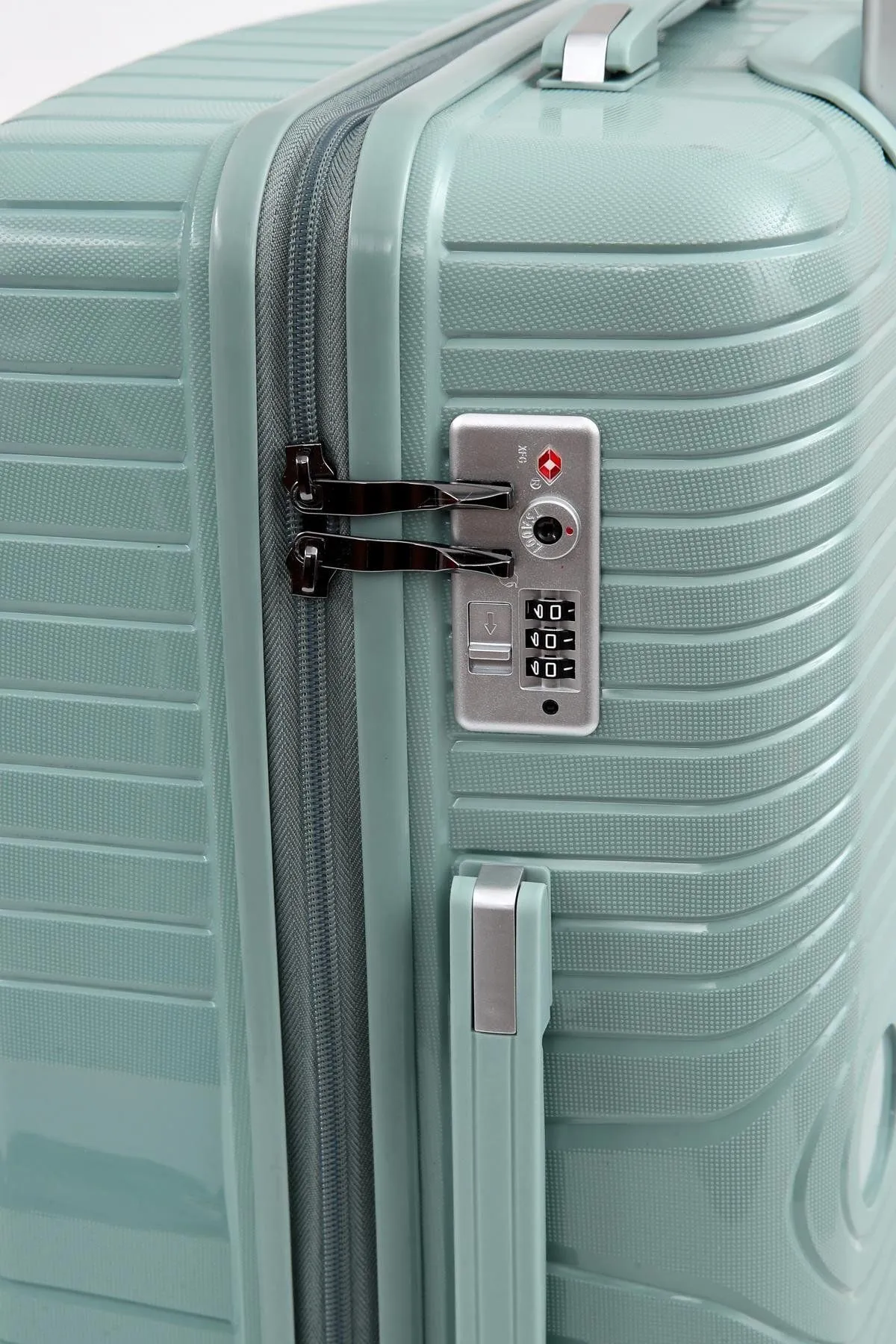 ÇÇS 5239 Polipropilen 3'lü Valiz Seti - Mavi