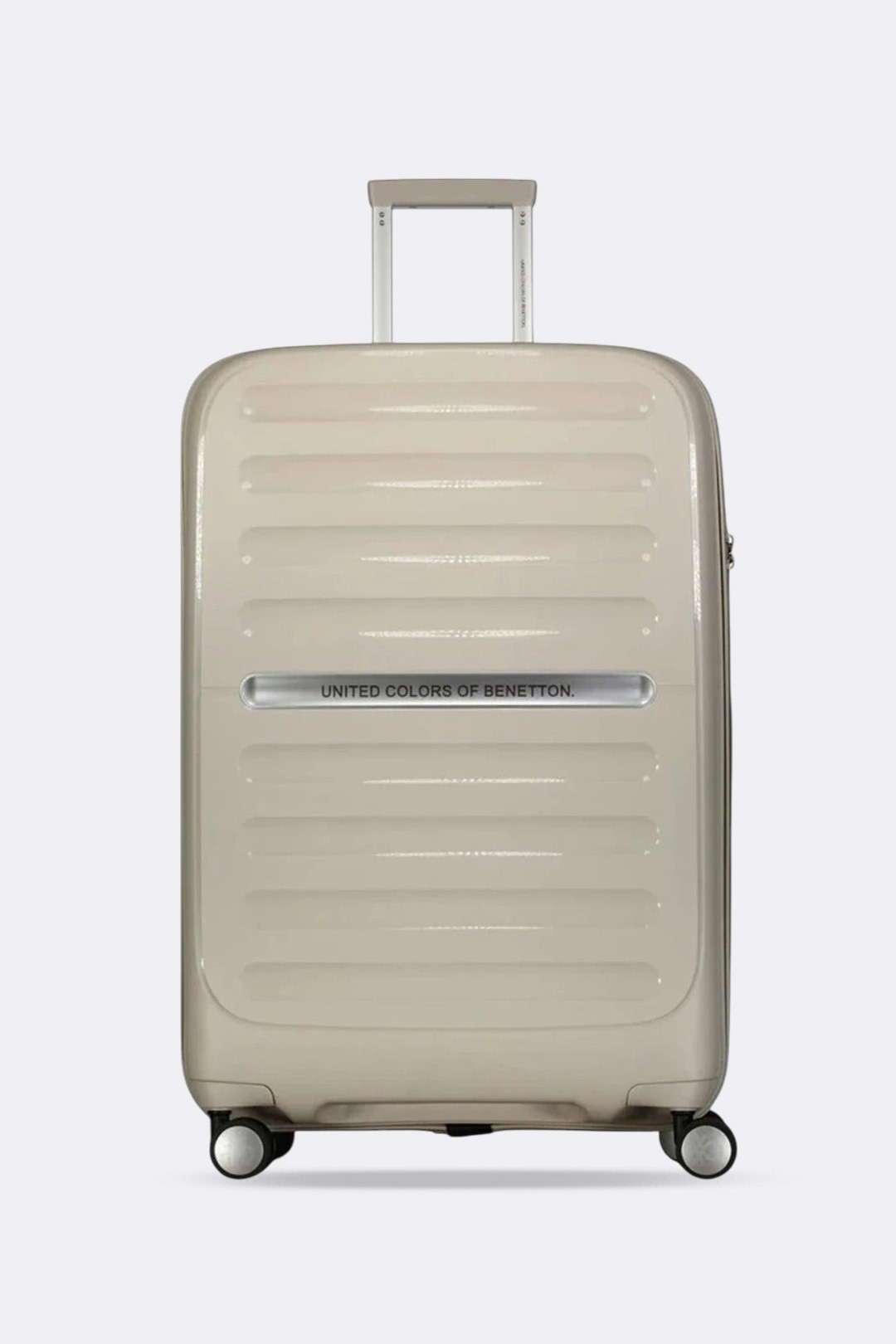Benetton Büyük Boy Valiz Trolley 70 cm - Bej
