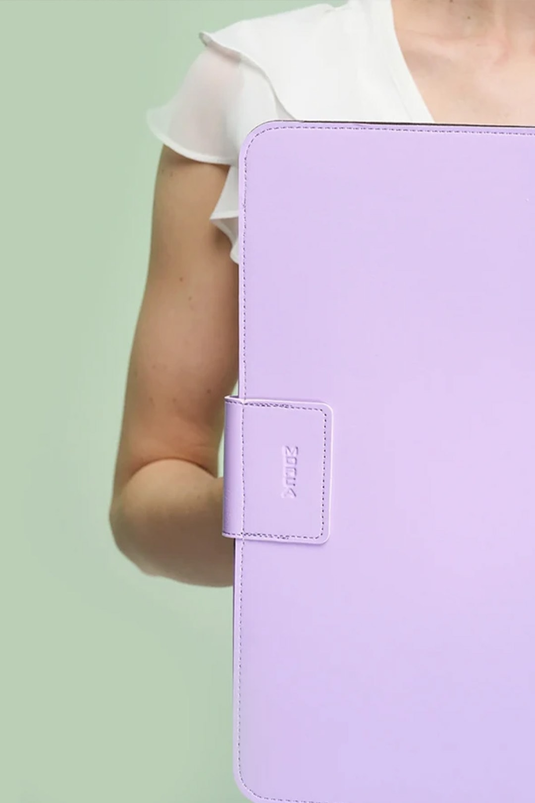 Macbook Air Pro 13-14 İnç Organizer Evrak & Laptop & Tablet Çantası - Lila