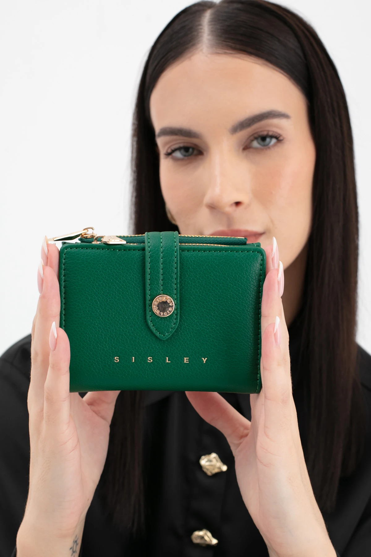 Sisley Kadın Cüzdan SLY_258 - Yeşil