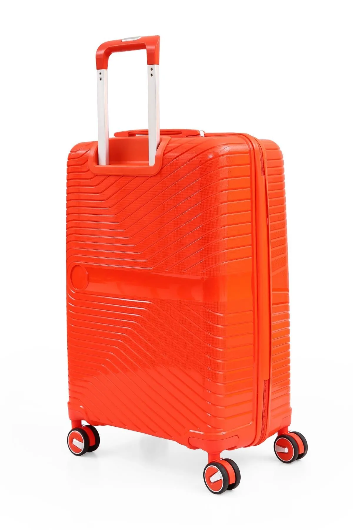 ÇÇS 5239 Polipropilen 3'lü Valiz Seti - Turuncu