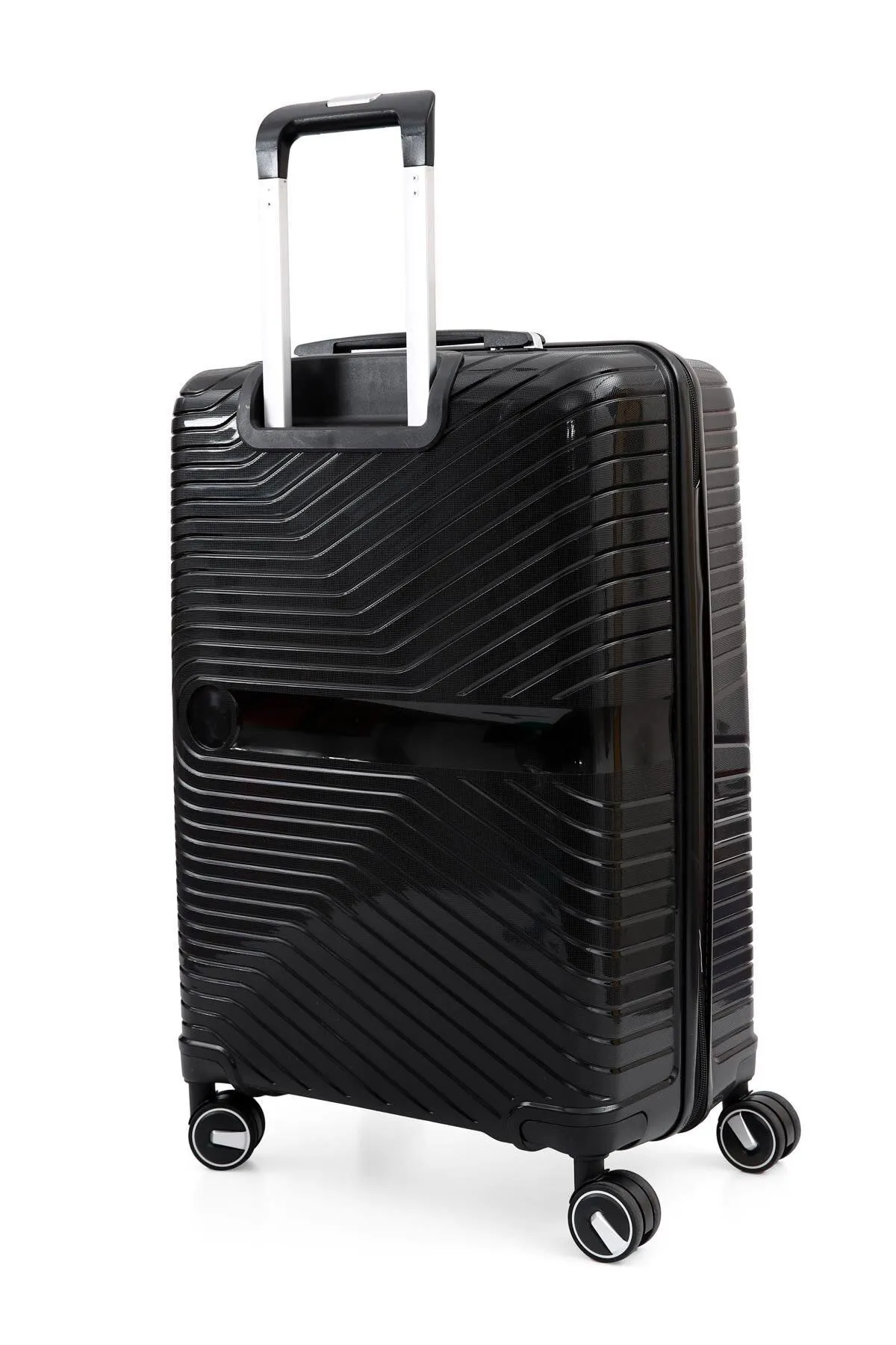 ÇÇS 5239 Polipropilen 3'lü Valiz Seti - Siyah