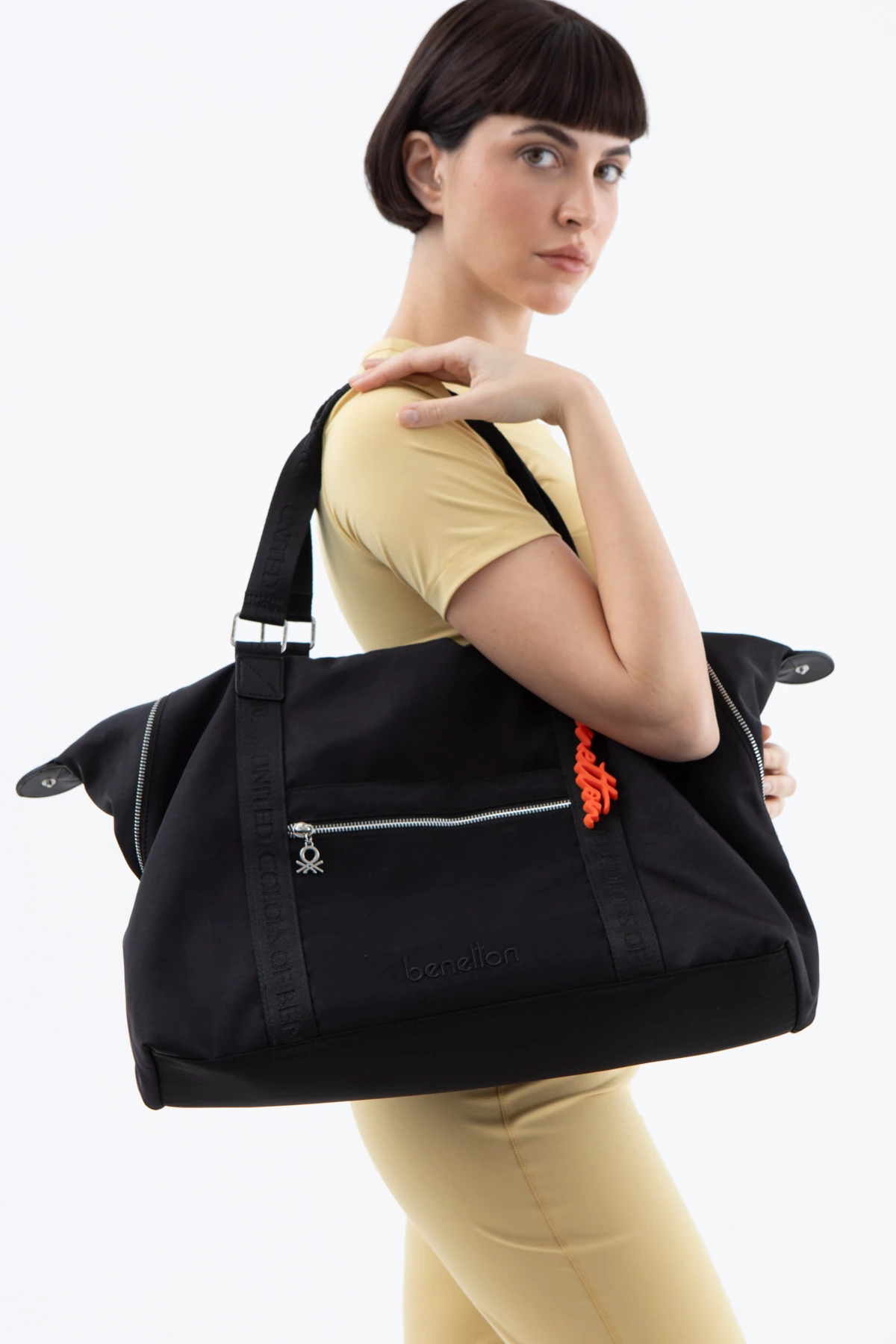 Benetton Kadın El Çantası BNT_1495 - Siyah