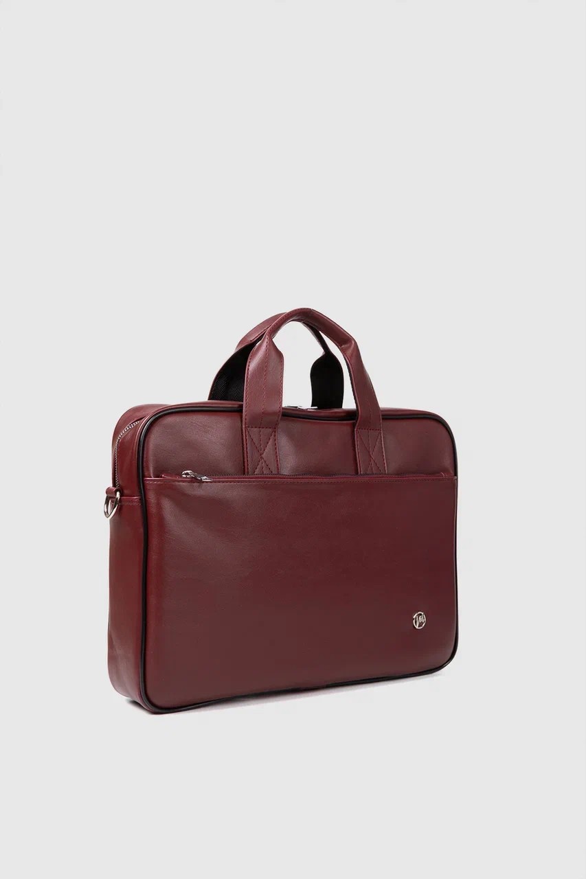 Unisex 13-14 Inç Evrak Laptop Çantası  - Bordo