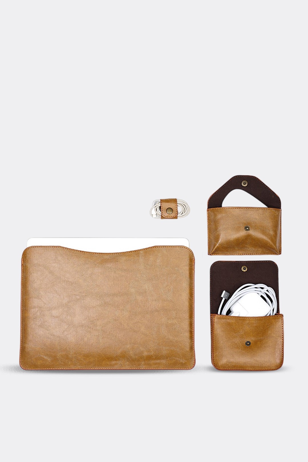 Macbook 13" & 13.6" inç Masaüstü Laptop Takım Kılıfı
