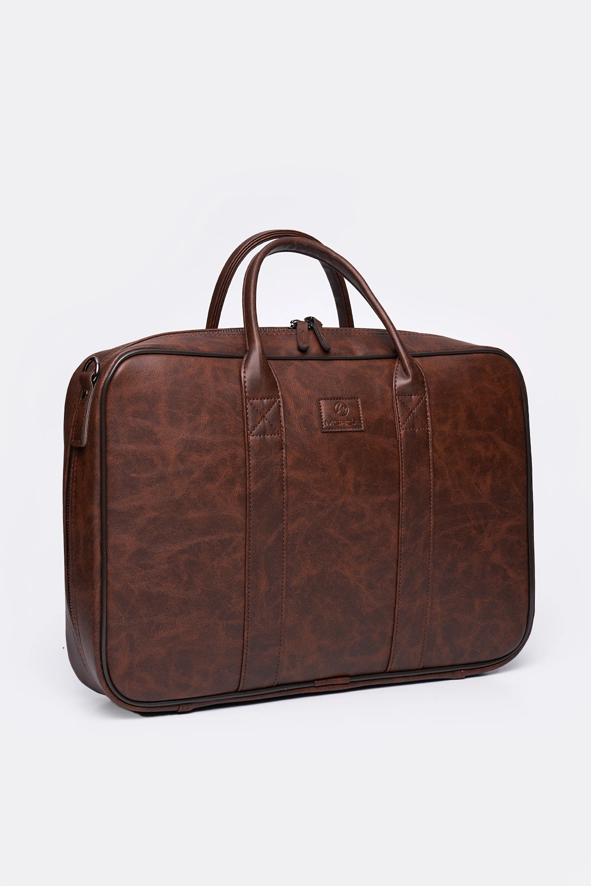 Macbook Organizer Laptop Evrak Çantası 15.6" & 16" İnç Crazy Kahve