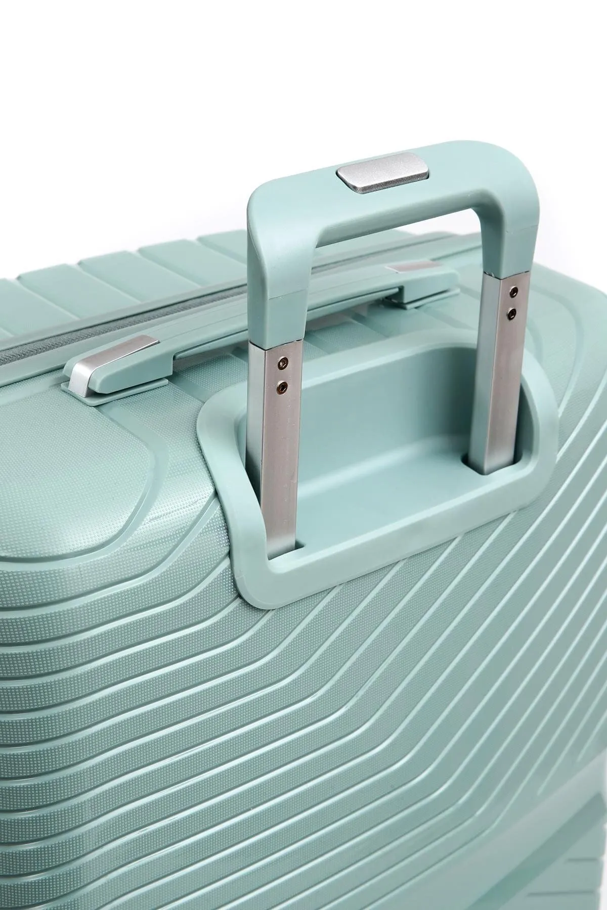 ÇÇS 5239 Polipropilen 3'lü Valiz Seti - Mavi