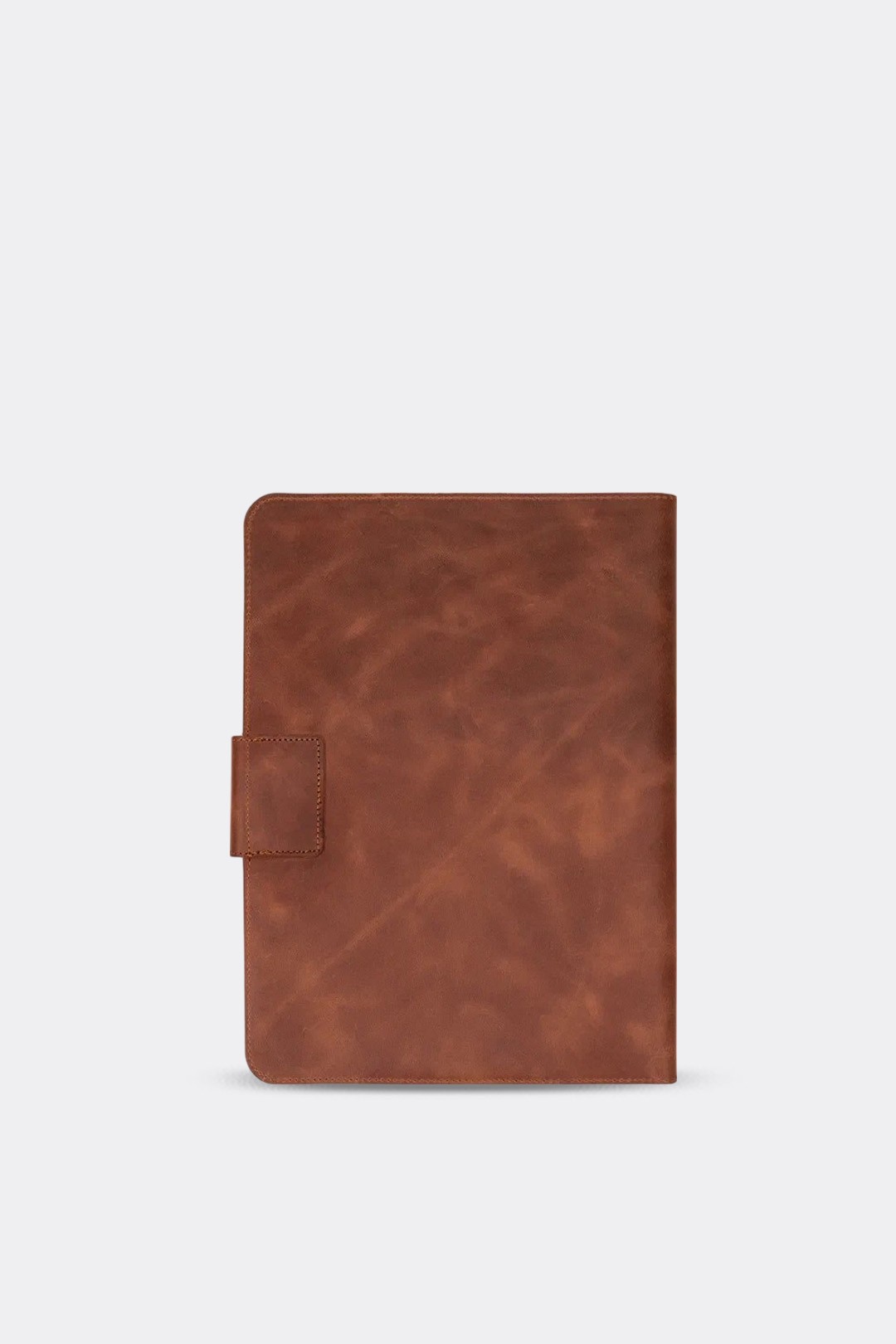 Hakiki Deri Macbook Air Pro 13-14 İnç Organizer Evrak & Laptop & Tablet Çantası - Taba