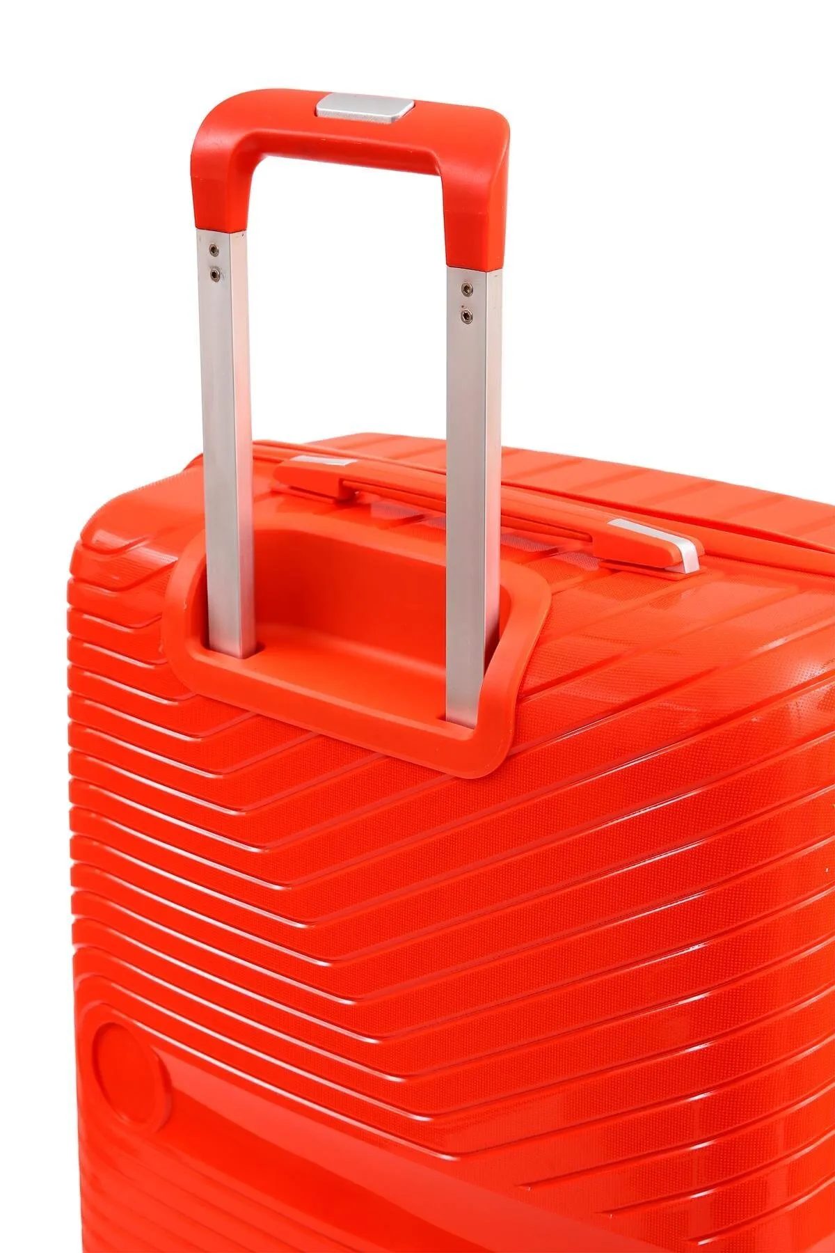 ÇÇS 5239 Polipropilen 3'lü Valiz Seti - Turuncu