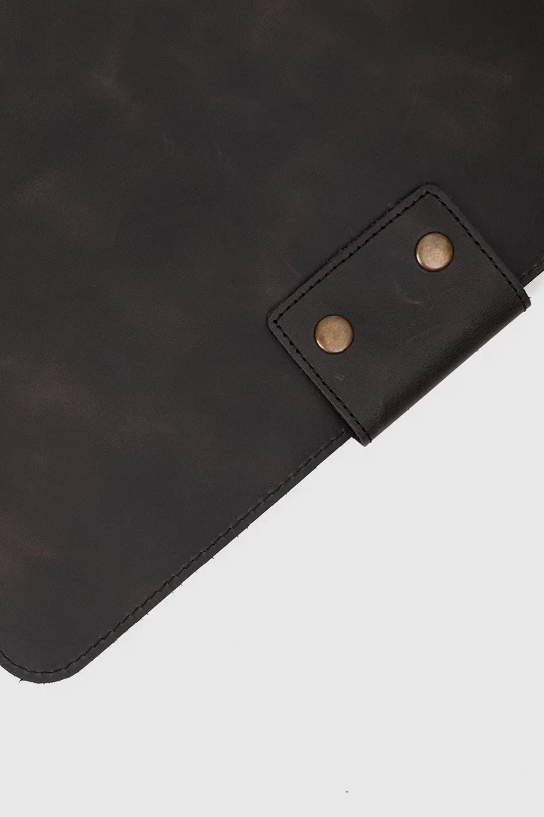 Hakiki Deri Macbook Air Pro 13-14 İnç Organizer Evrak & Laptop & Tablet Çantası - Asfalt