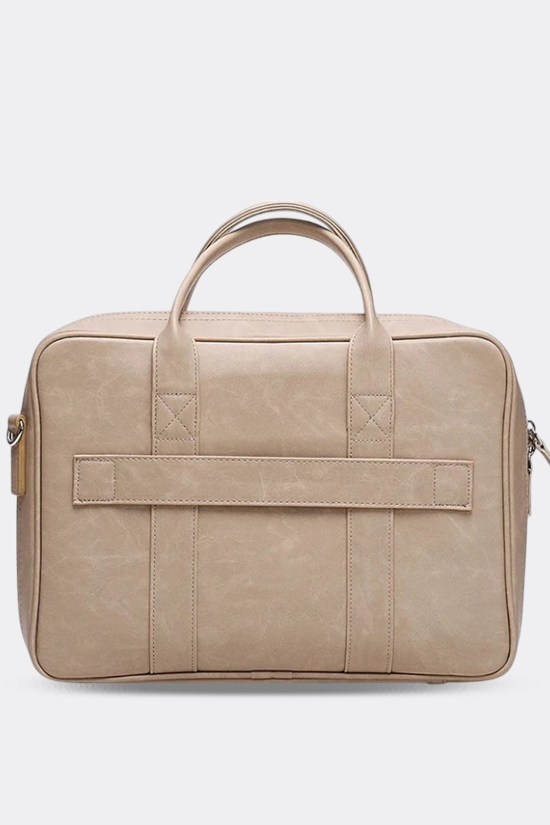 Macbook Organizer Laptop Evrak Çantası 13" & 14" İnç - Crazy Bej