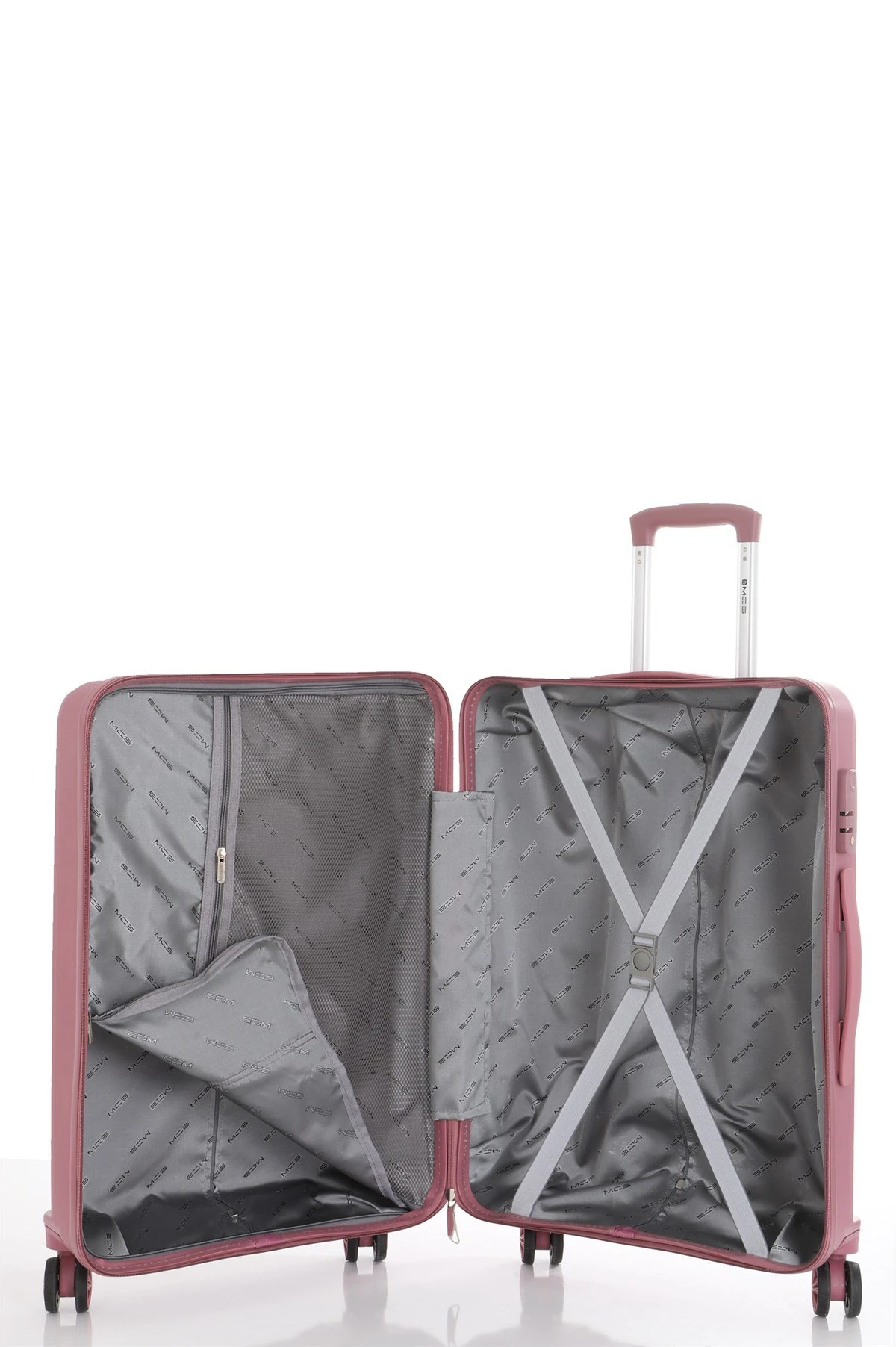 MÇS Polipropilen Kabin Boy Valiz  - Koyu Pudra