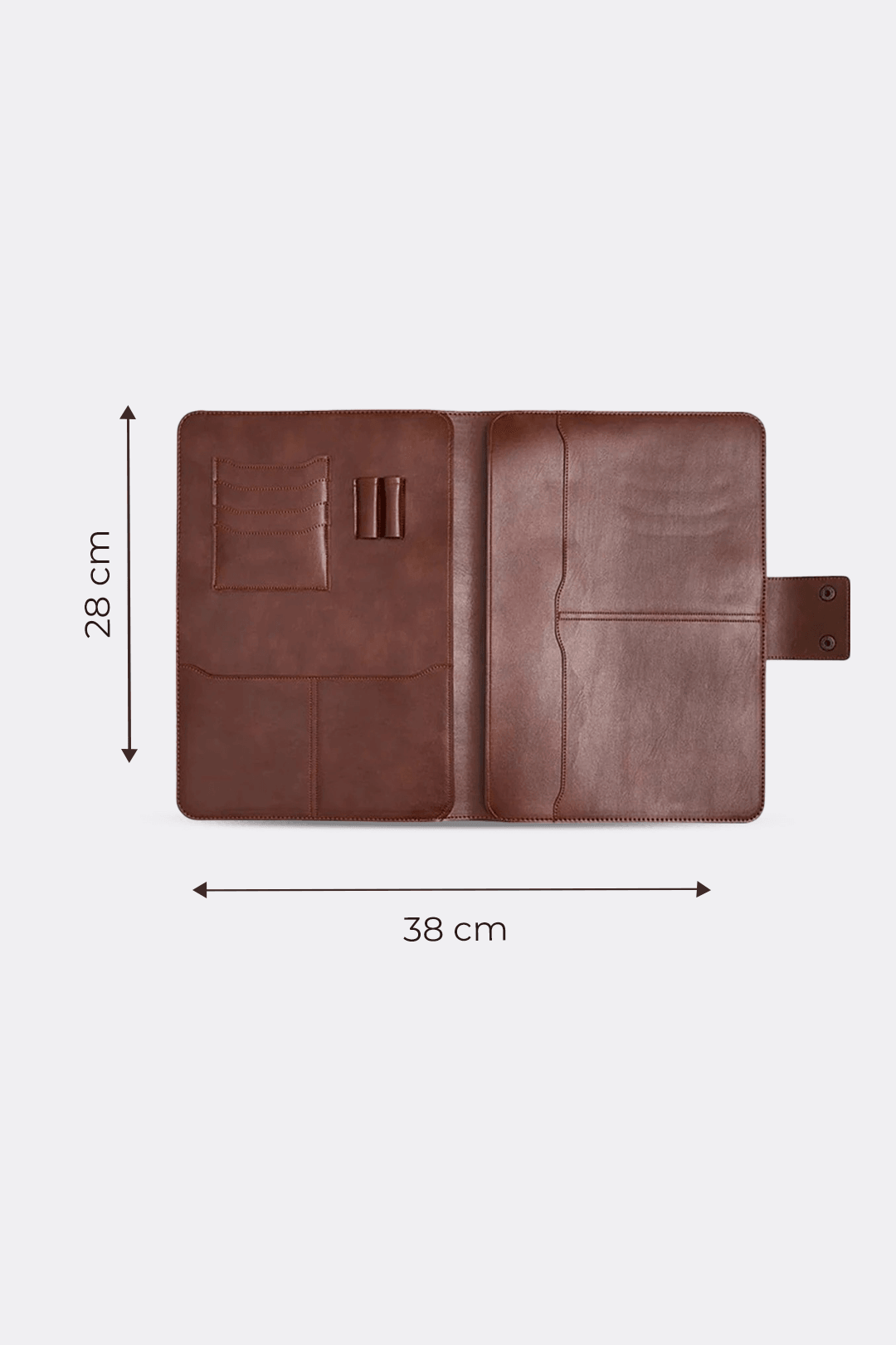 Macbook Air Pro 15-16 İnç Organizer Evrak & Laptop & Tablet Çantası - Taba Nova