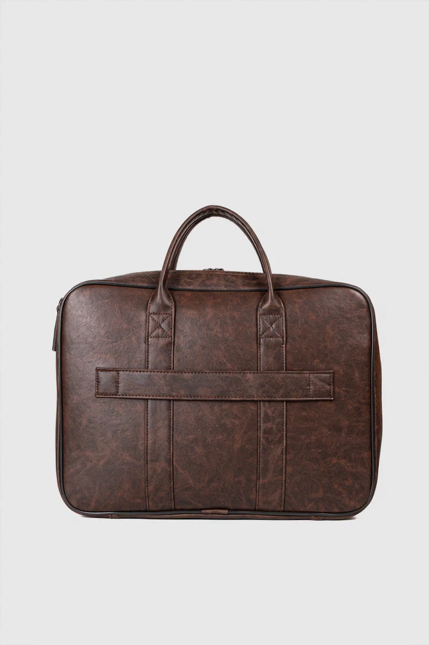 Macbook Organizer Laptop Evrak Çantası 15.6" & 16" İnç Crazy Kahve