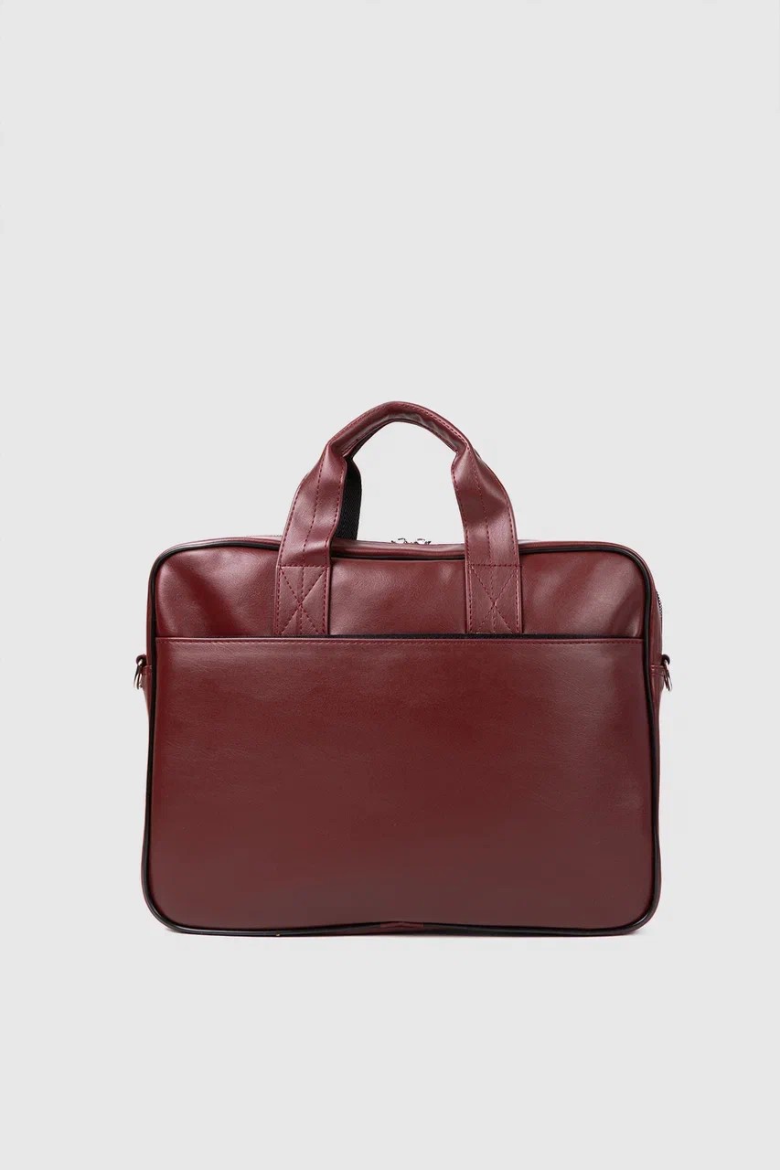 Unisex 13-14 Inç Evrak Laptop Çantası  - Bordo