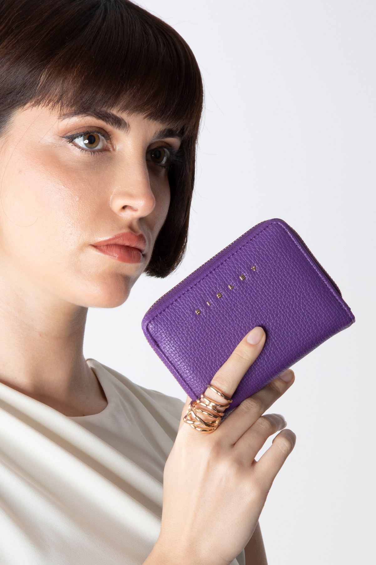 Sisley Kadın Cüzdan SLY_230 - Mürdüm