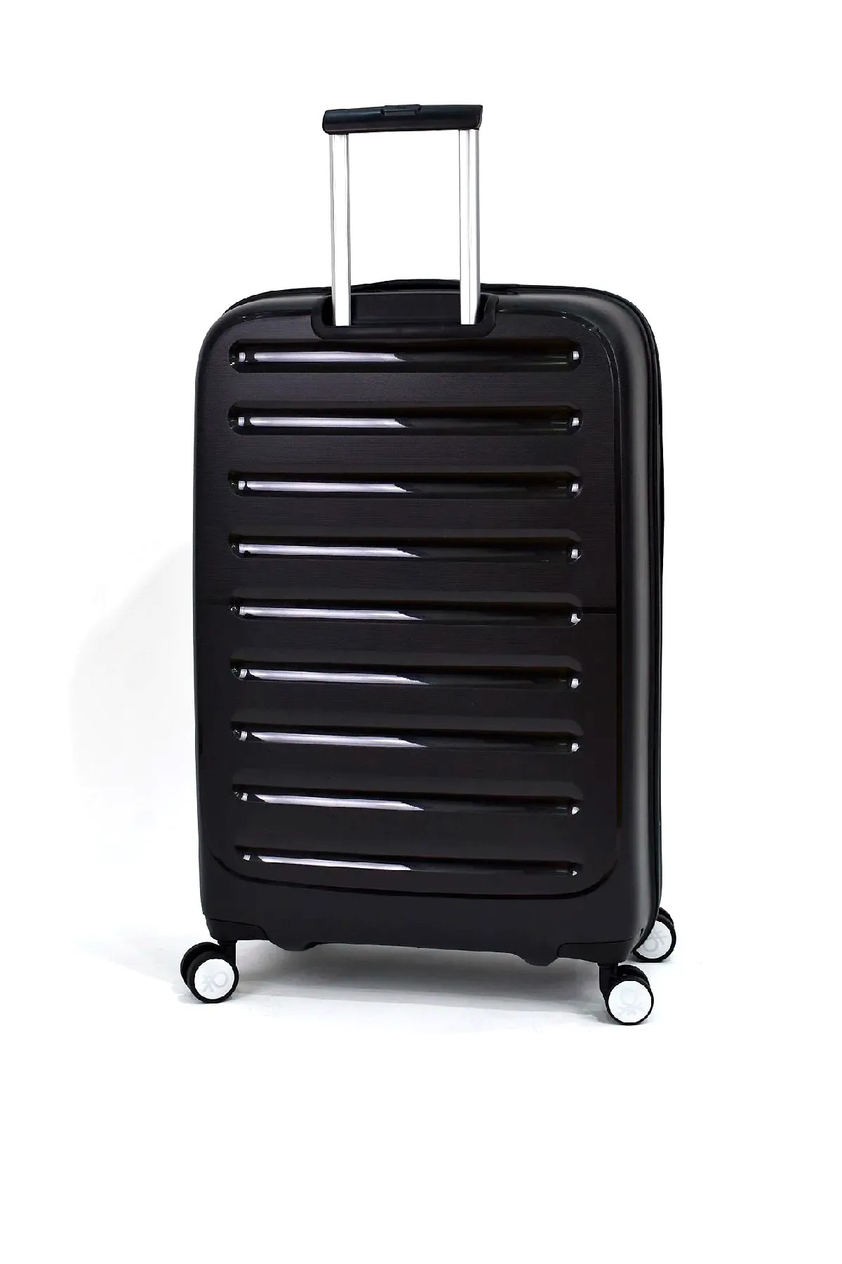 Benetton Büyük Boy Valiz Trolley 70 cm - Siyah