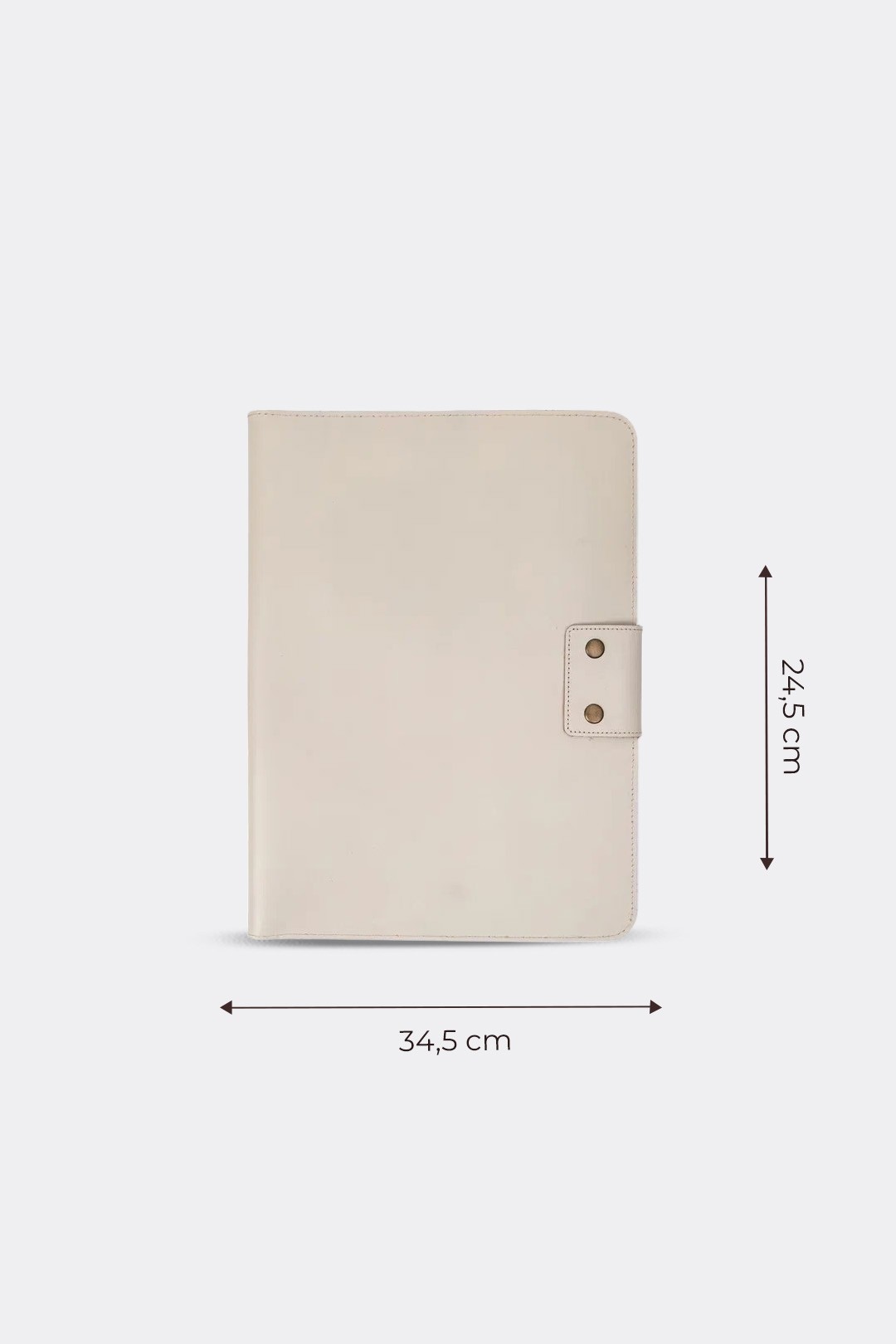 Hakiki Deri Macbook Air Pro 13-14 İnç Organizer Evrak & Laptop & Tablet Çantası - Bej