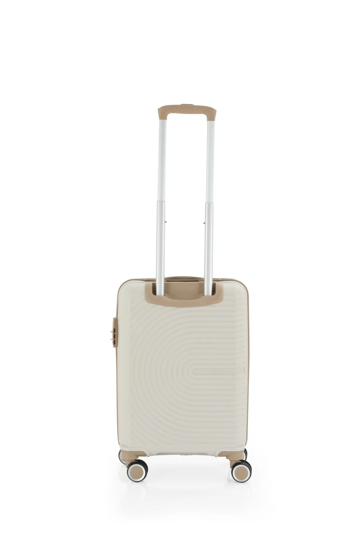 MÇS Polipropilen Kabin Boy Valiz  - Kemik-Şampanya