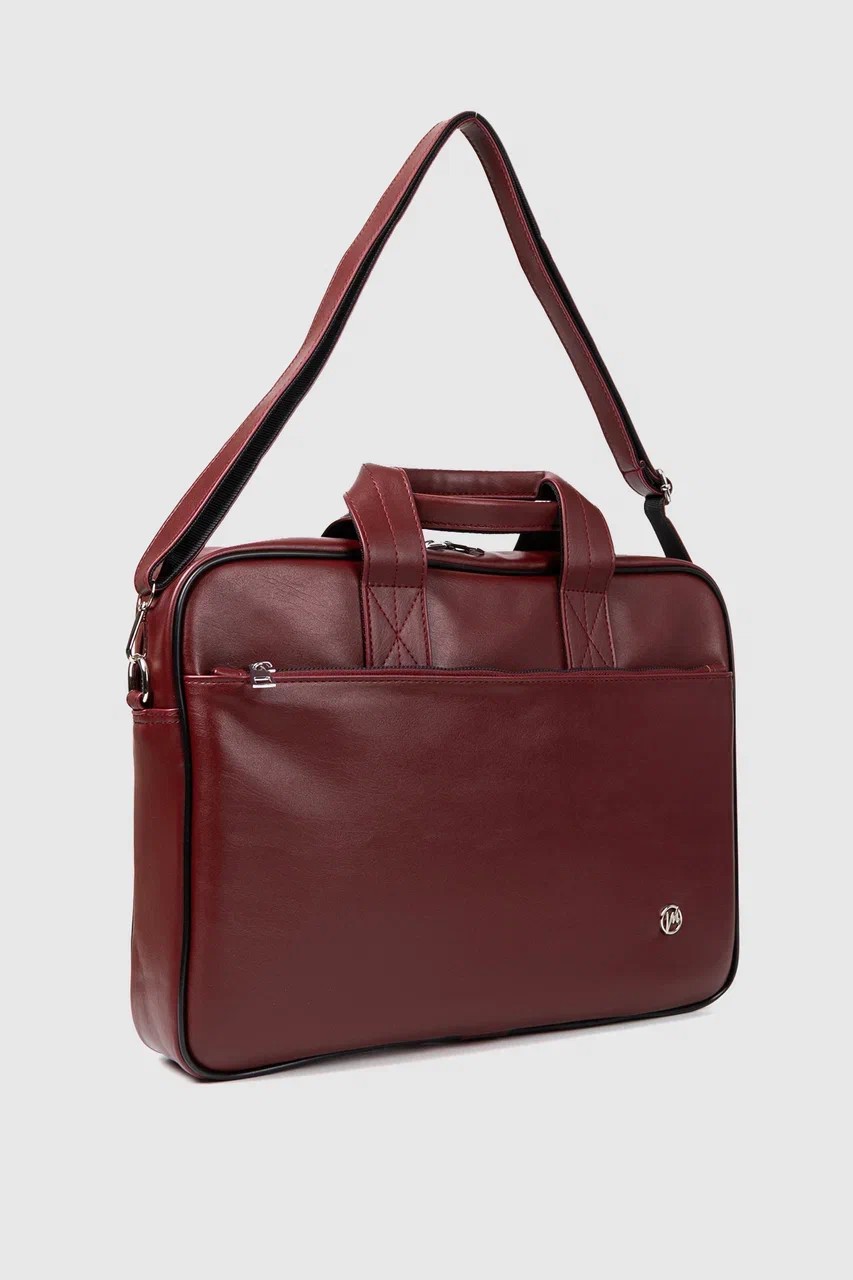 Unisex 13-14 Inç Evrak Laptop Çantası  - Bordo
