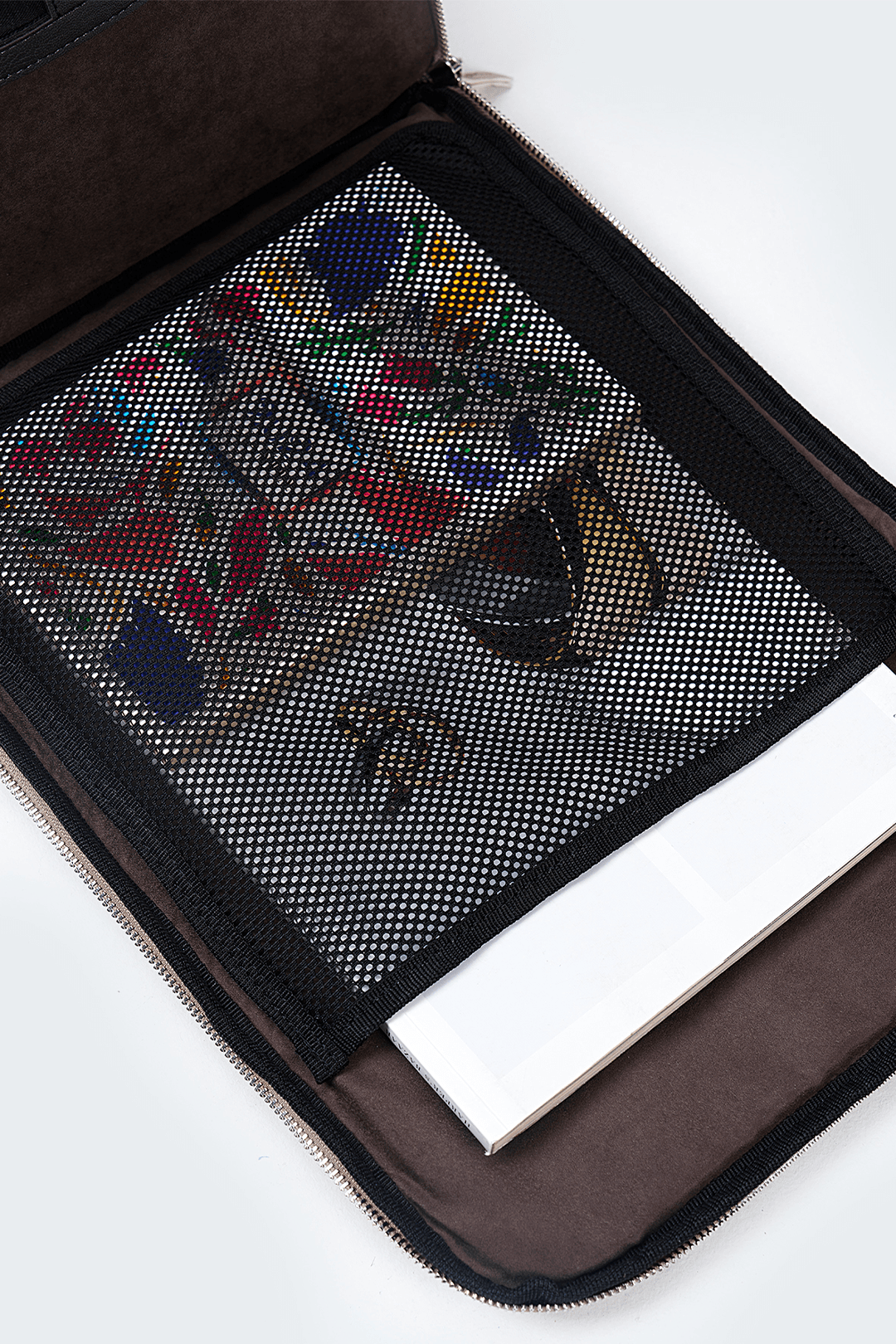 Organizer Premium Deri Sırt Laptop Çantası Unisex - Crazy Bej