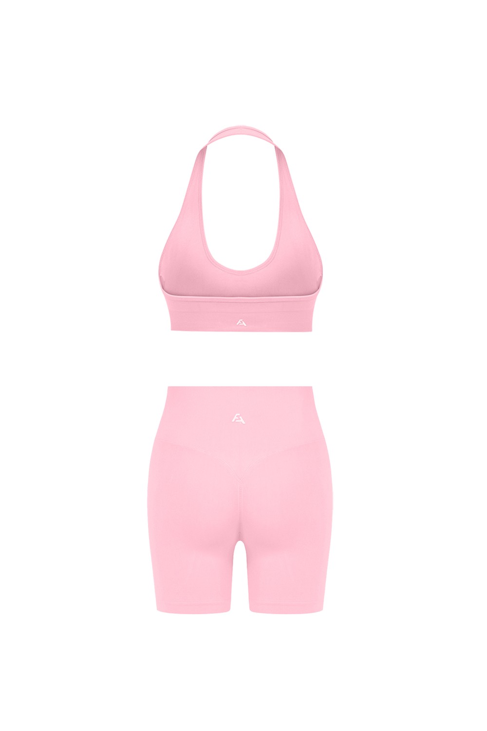 Büstiyer ve Push Up Şort Takım - Pembe