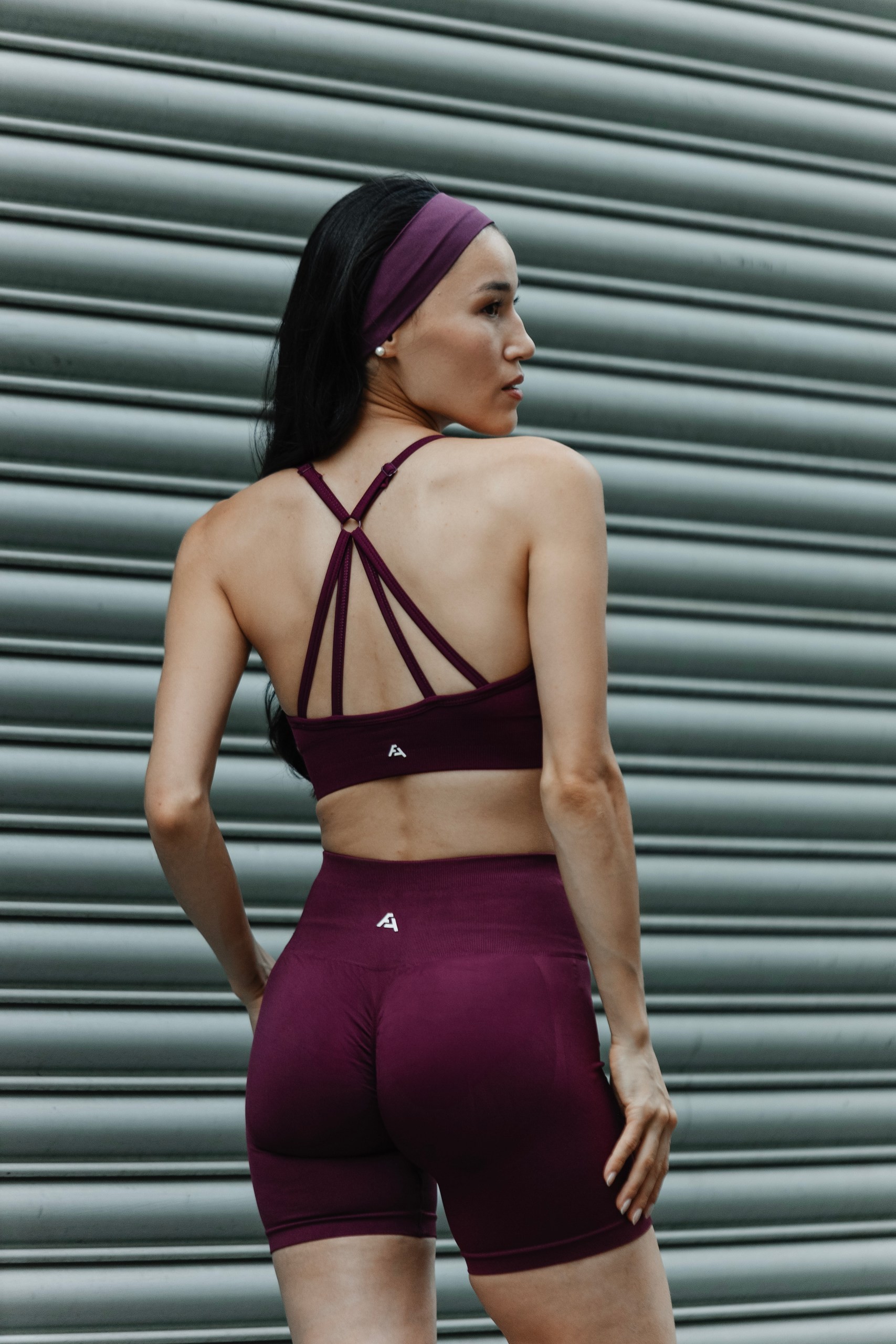 Formactive Push Up Toparlayıcı Dikişsiz Spor Şort - Vişne