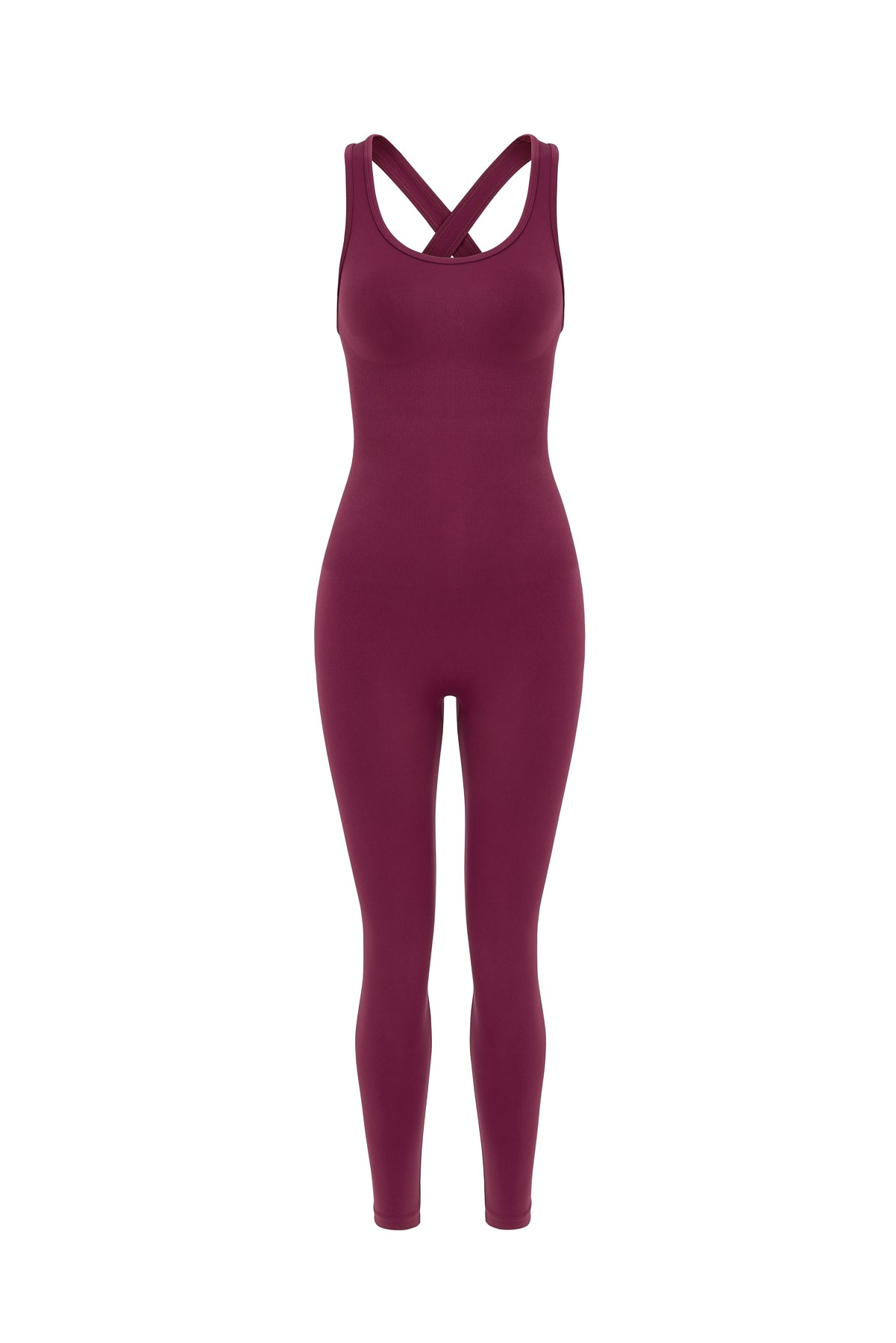 Formactive Push Up Seamless/Dikişsiz Tulum - Vişne
