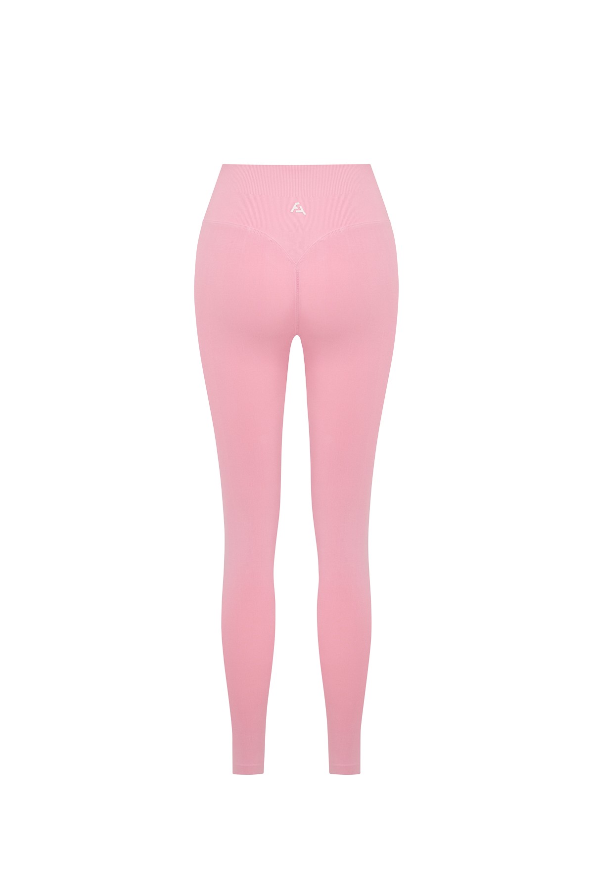 Push Up Toparlayıcı Dikişsiz Spor Tayt - Pembe