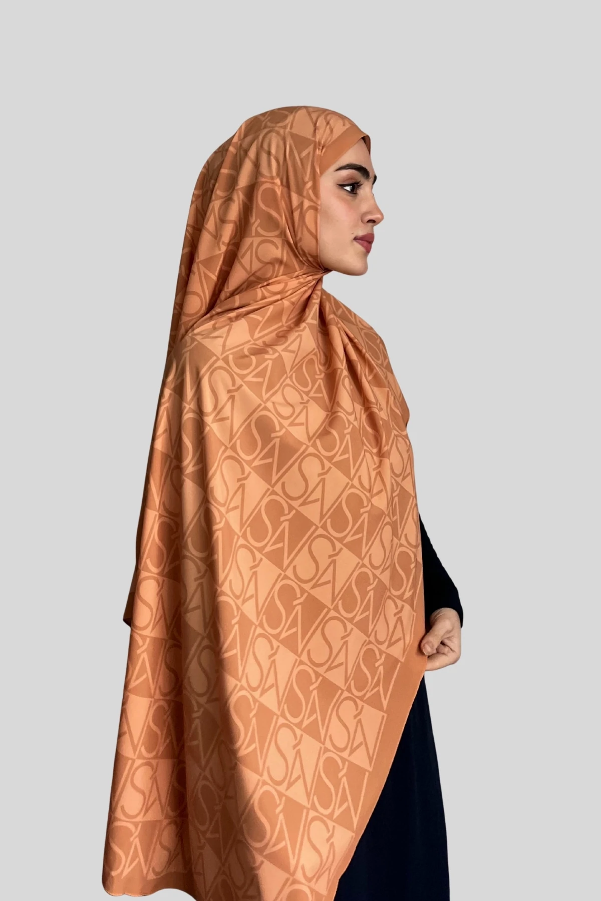 Mns Essential Tokyo Pamuk İpek Şal Mercan