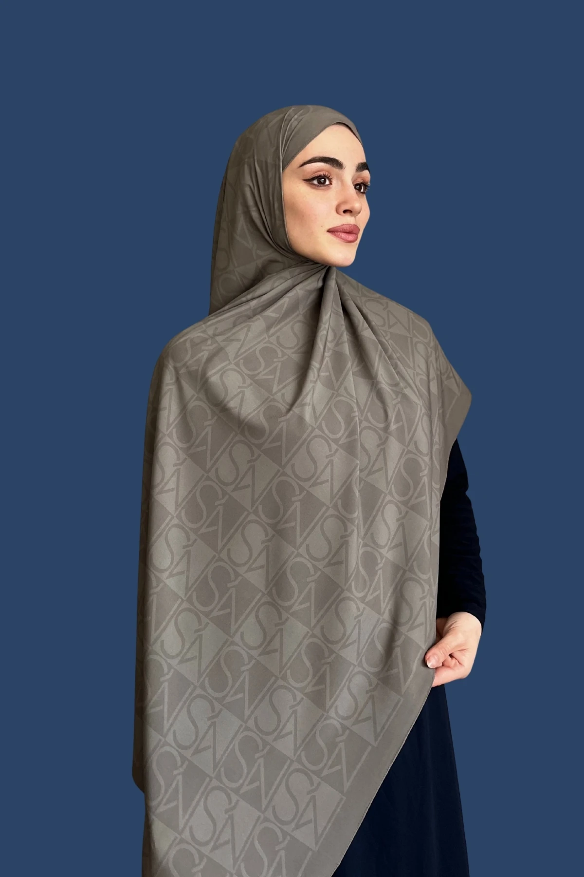 Mns Essential Tokyo Pamuk İpek Şal Duman